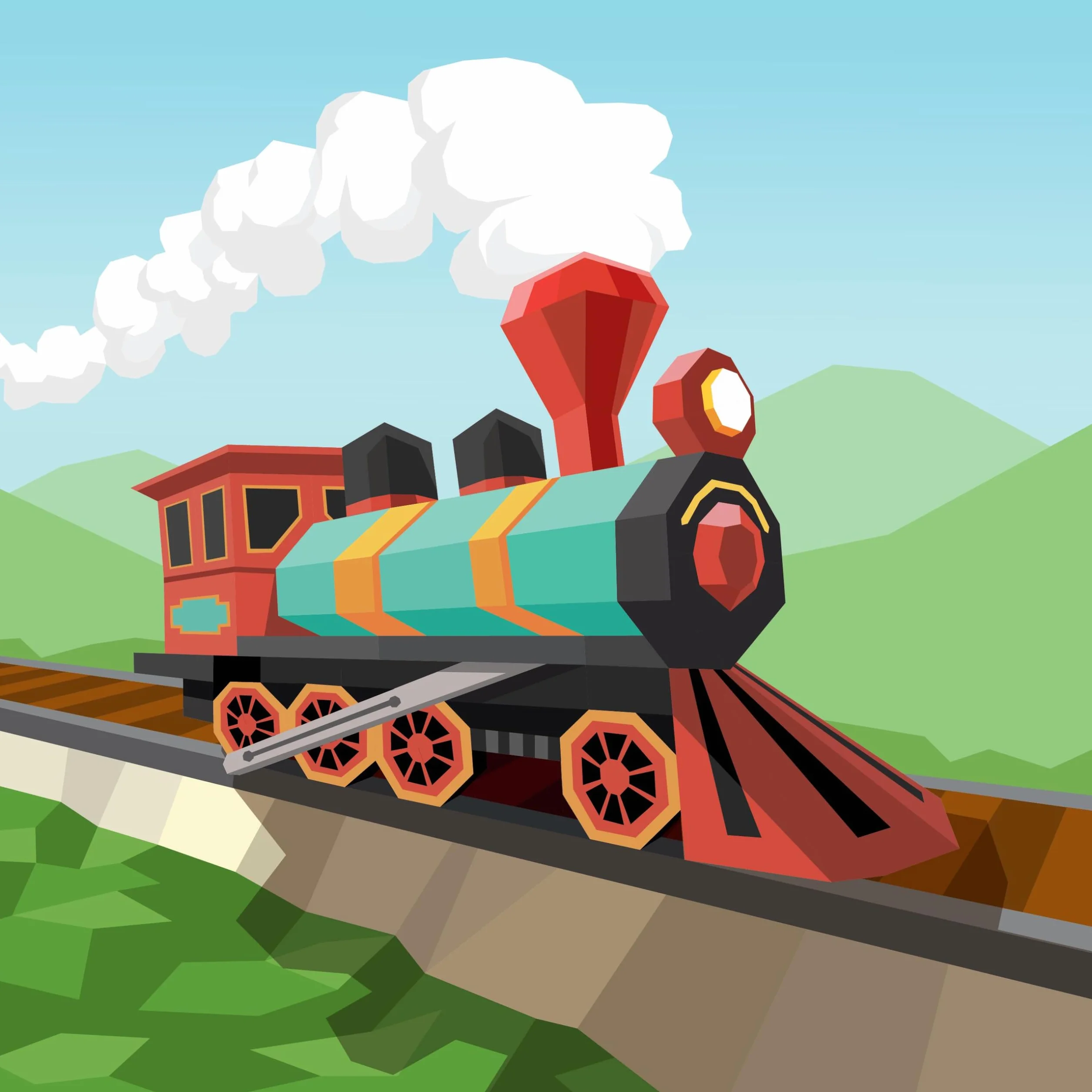 Paint by Sticker Kids: Trucks, Trains & More: Create 10 Pictures One Sticker at a Time!