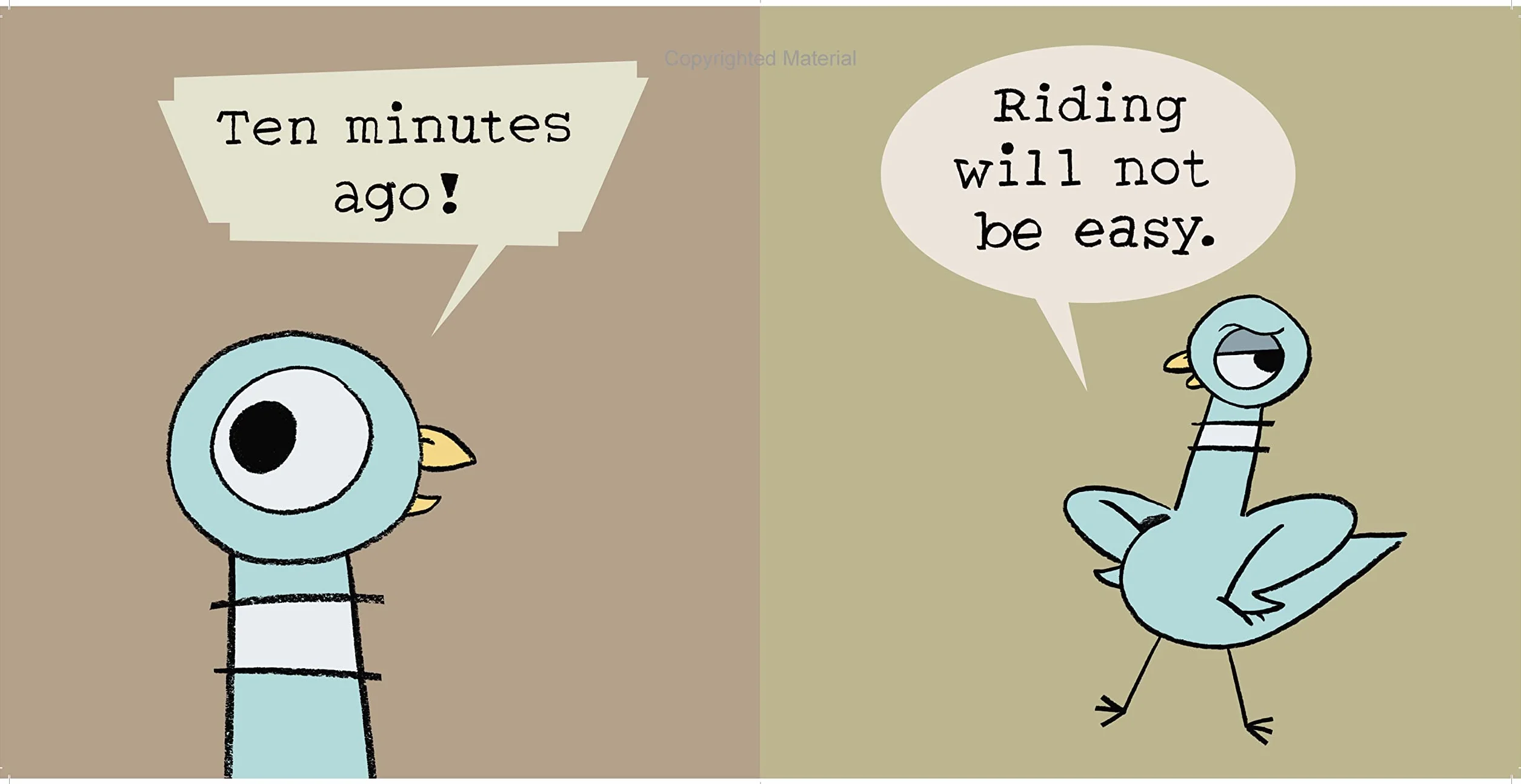 The Pigeon Will Ride the Roller Coaster!