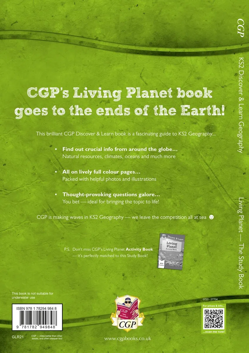 KS2 Geography Discover & Learn: Living Planet Study Book