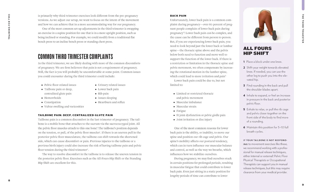 Training for Two: Safe and Smart Prenatal Exercises for a Smoother Pregnancy, Easier Birth, and Healthier Newborn - 90+ Resistance Training, Mobility, Birth Prep, and Labor Support Exercises