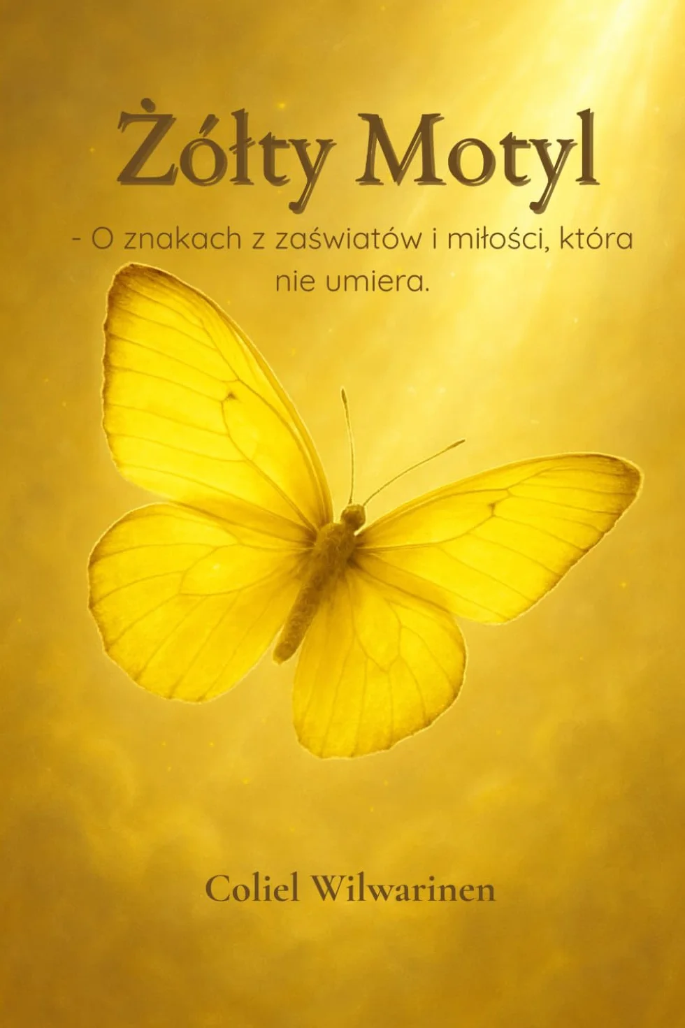 Żółty Motyl: O znakach z zaświatów i miłości, która nie umiera.