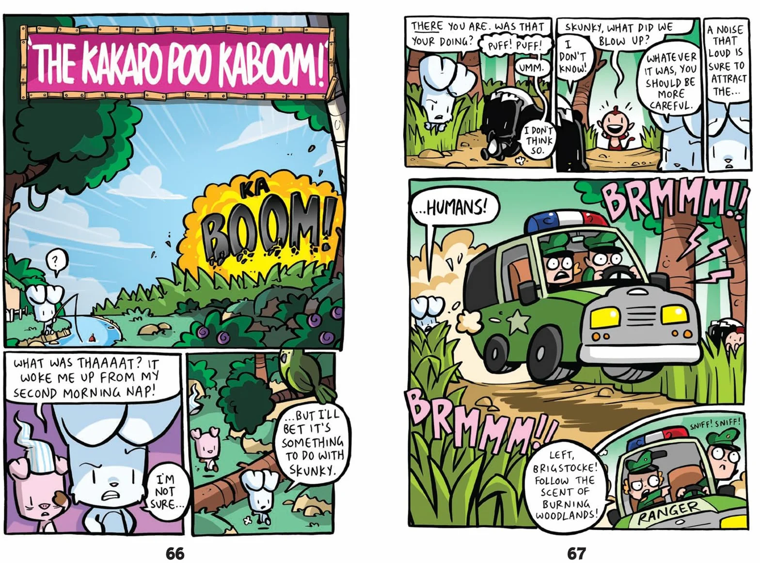 Bunny vs Monkey and the Human Invasion: Bunny vs Monkey - 3 and 4