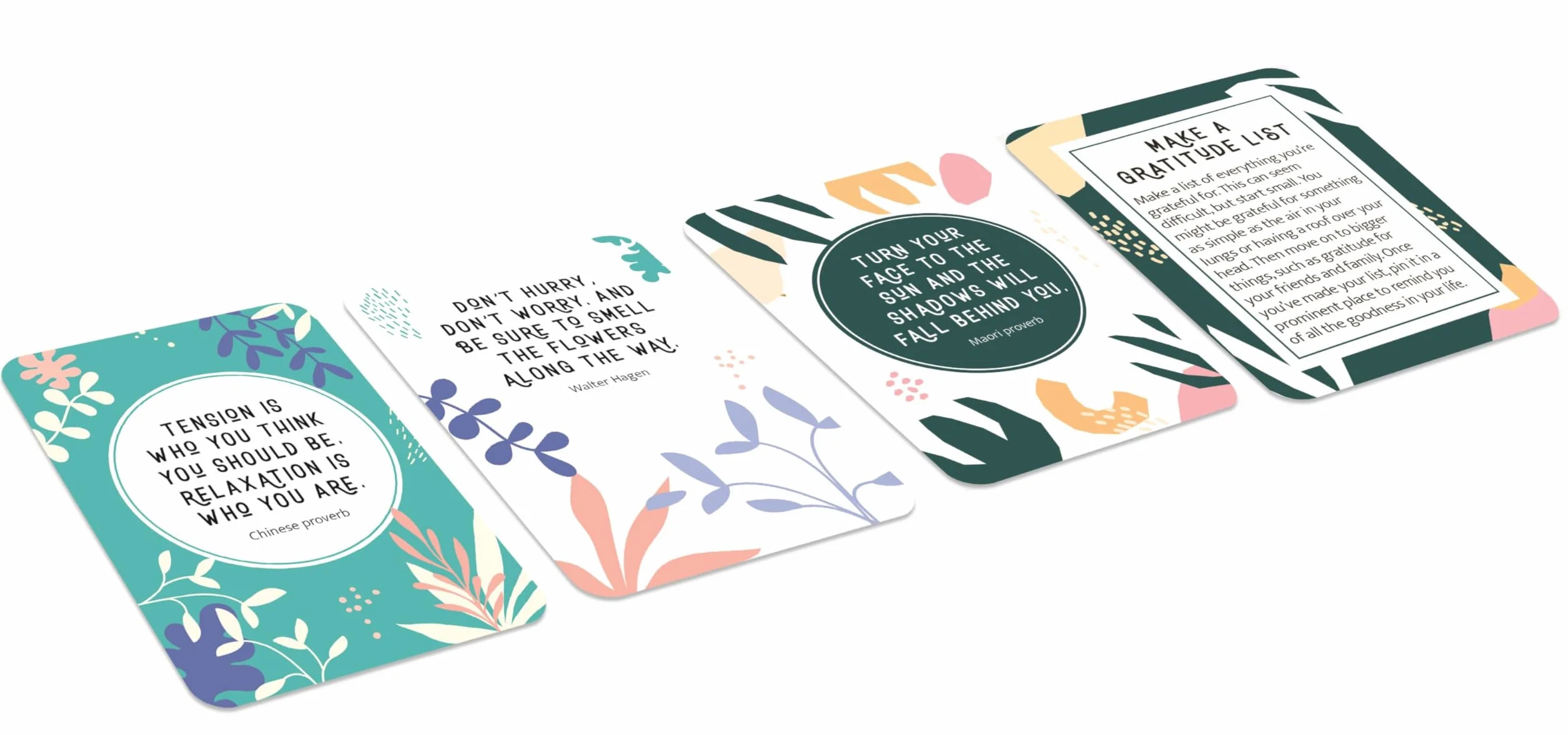 Positivity for Every Day: 52 Beautiful Cards and Booklet to Fill You With Joy
