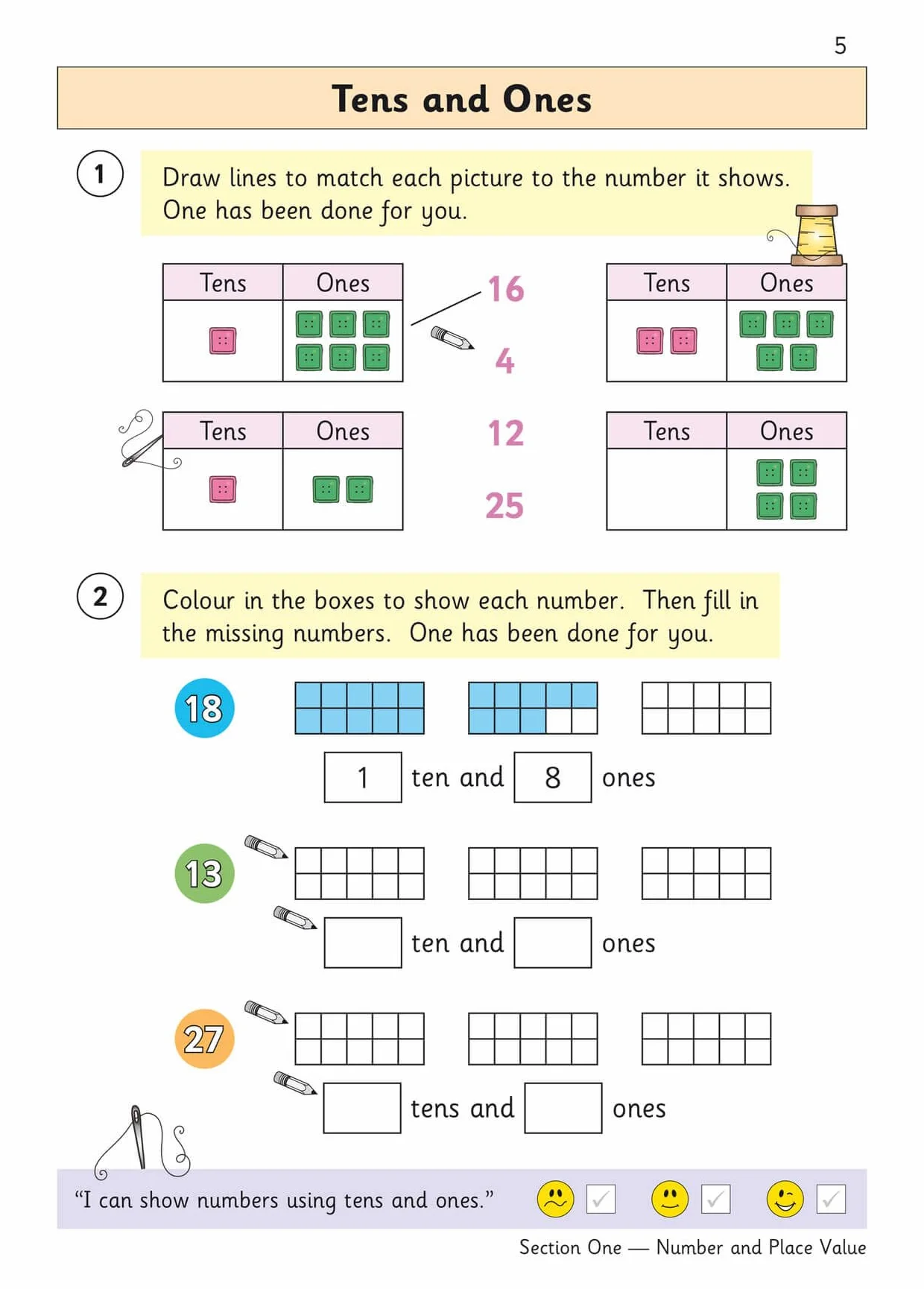KS1 Maths Year 1 Targeted Question Book