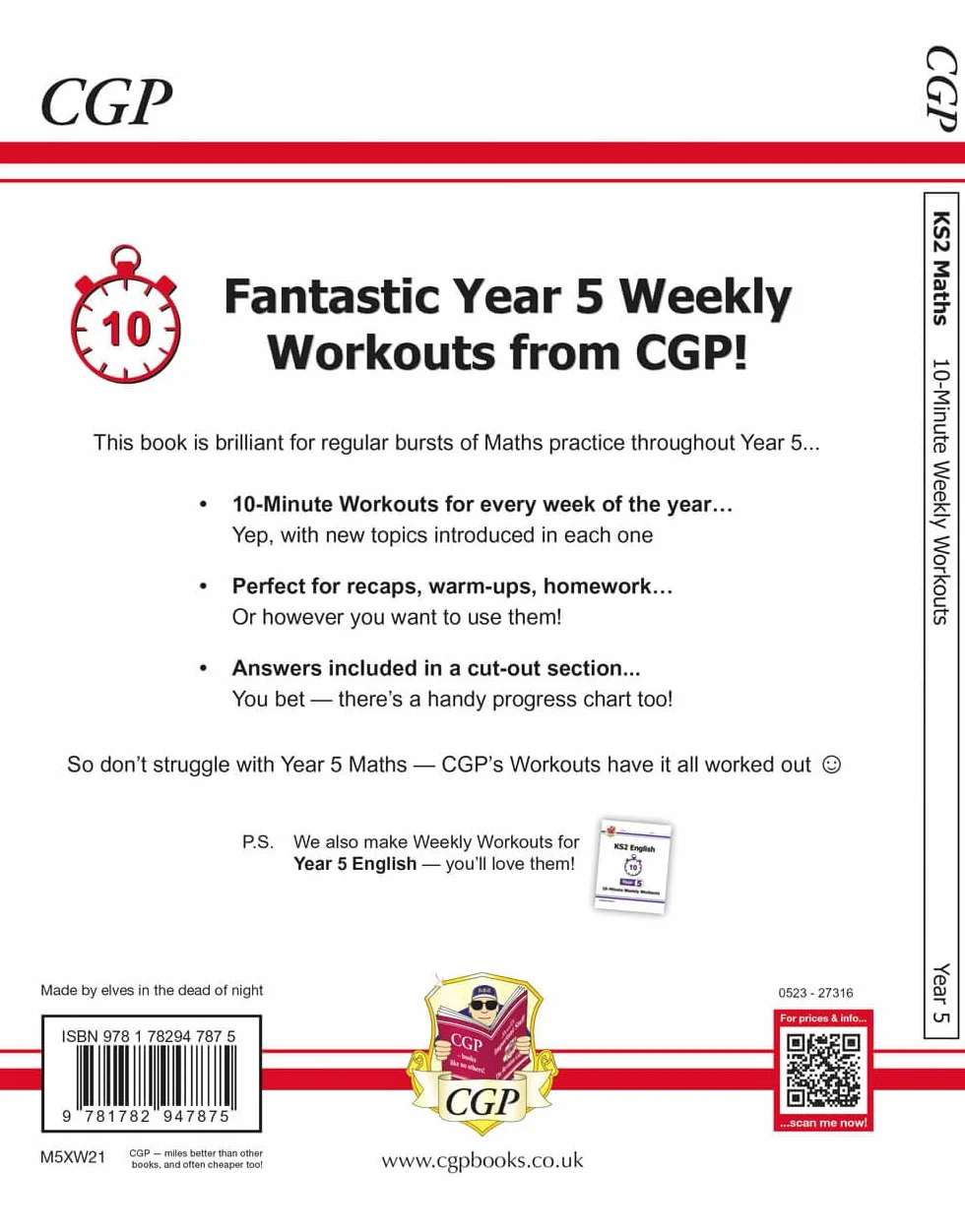 KS2 Year 5 Maths 10-Minute Weekly Workouts