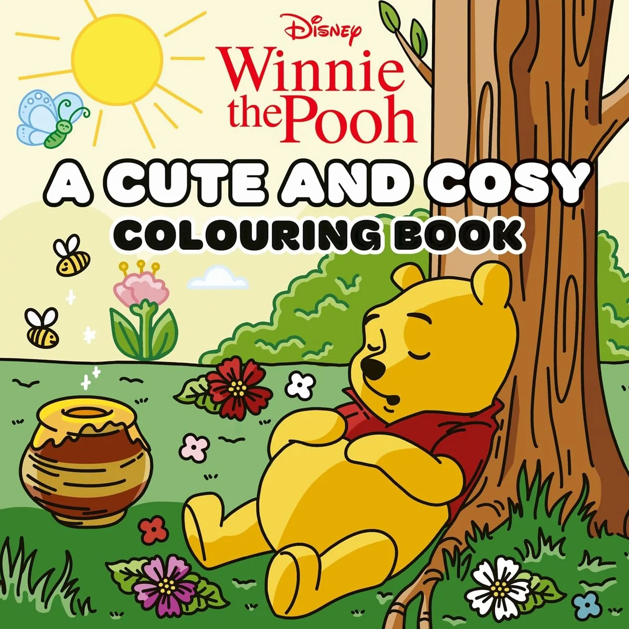 Disney Winnie the Pooh: A Cute and Cosy Colouring Book