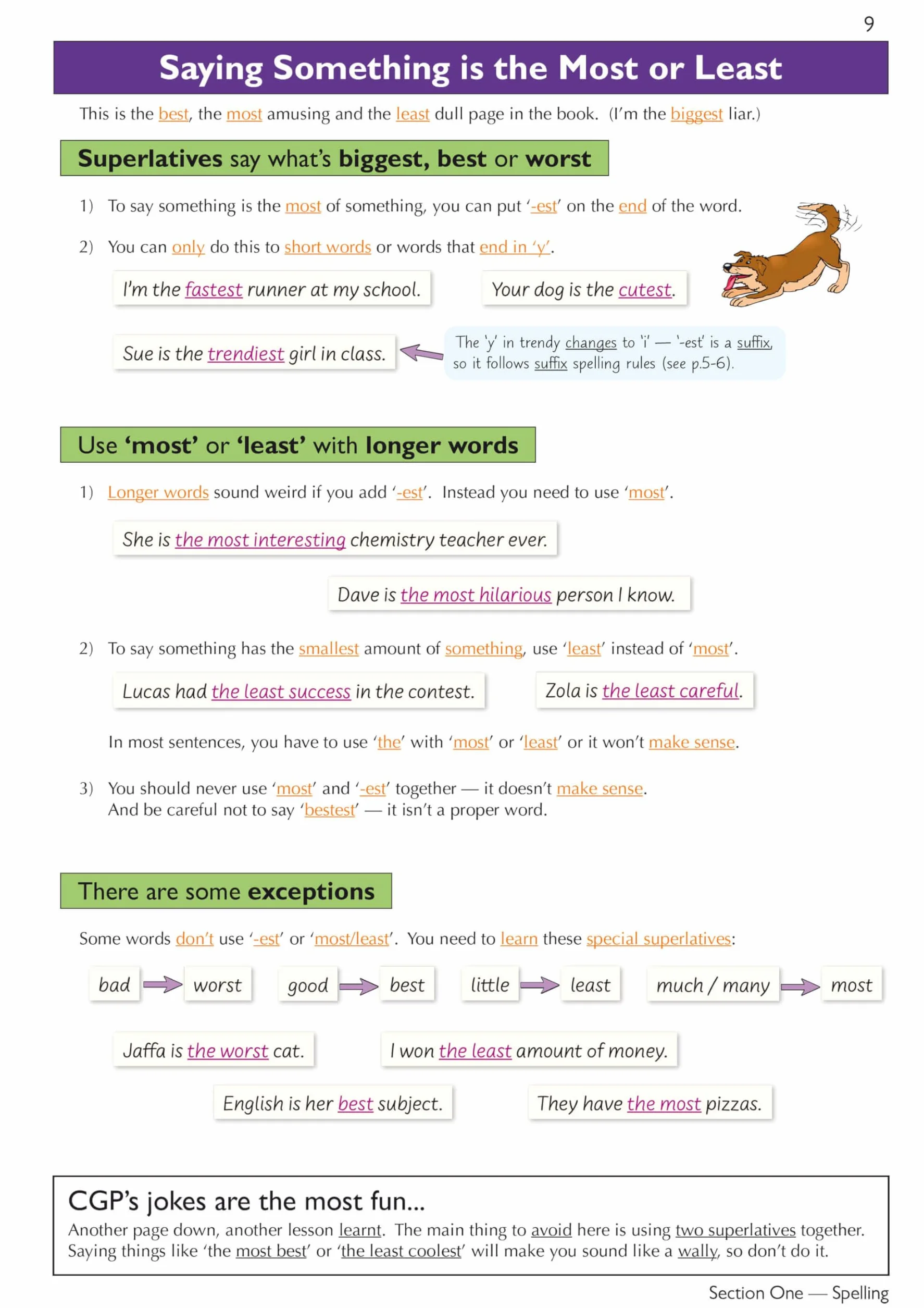 KS3 Spelling, Punctuation & Grammar Complete Revision & Practice (with Online Edition & Quizzes)