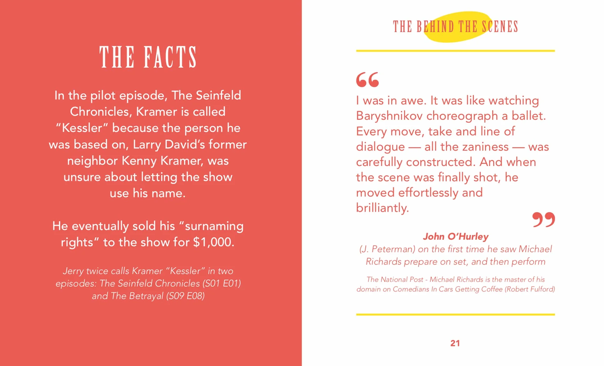 Yada Yada Yada: The Little Guide to Seinfeld: 3