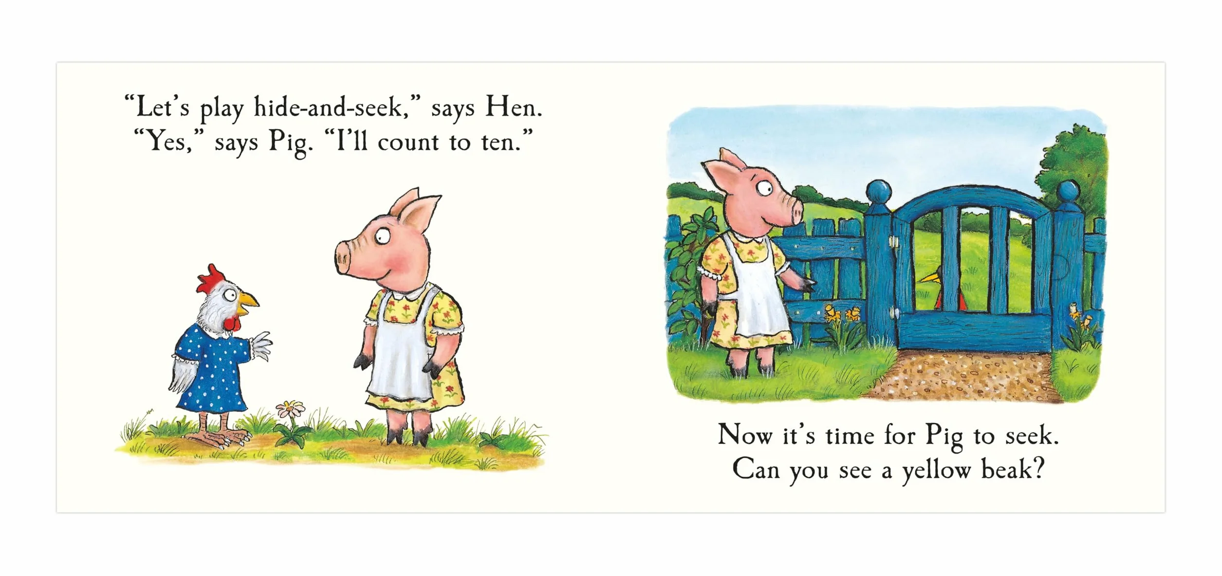 Hide-and-Seek Pig: A Lift-the-flap Story