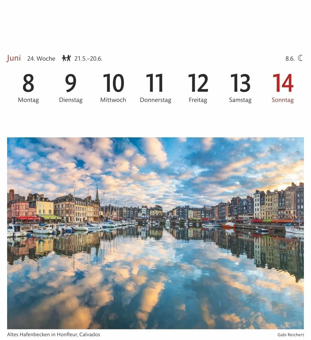 Bretagne & Normandie Sehnsuchtskalender 2026 - Wochenkalender mit 53 Postkarten: 53 Postkarten in einem Wochenkalender mit Urlaubsflair. ... Frankreich im Alltag. Auch zum Aufhängen