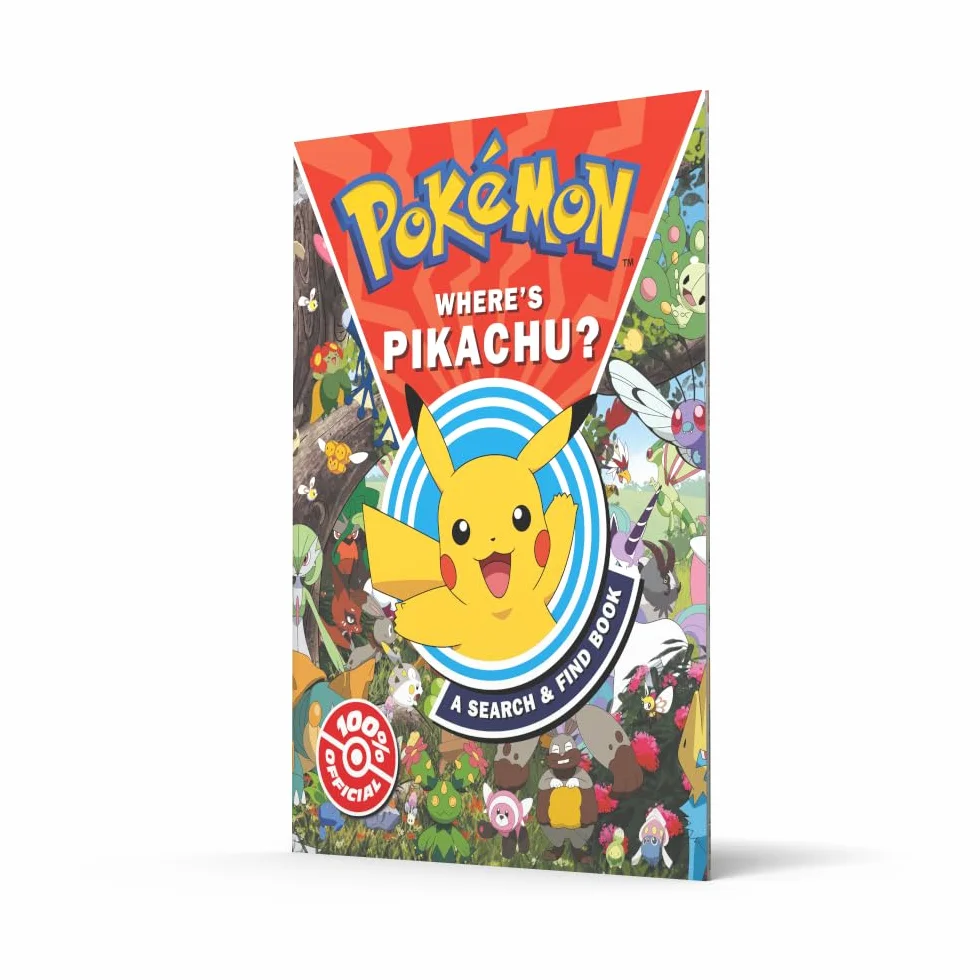 Pokémon Where’s Pikachu? A search & find book: New for 2023: Search and find the perfect gift for fans of Pokémon in this official Pikachu adventure!