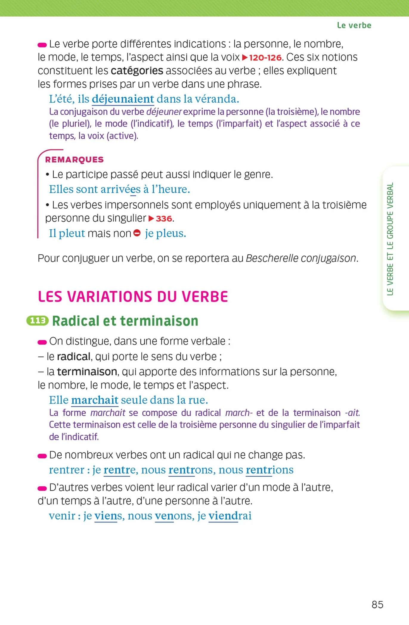 Bescherelle - Grammaire (poche): l'essentiel de la grammaire française