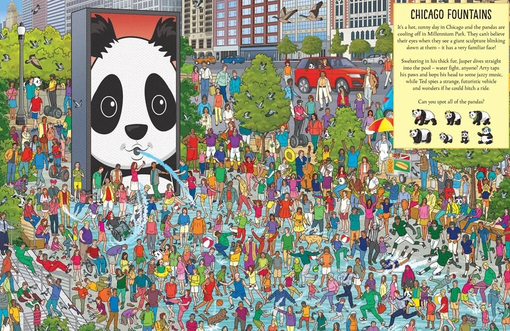 Where’s the Panda?: A Cute, Cuddly Search Adventure