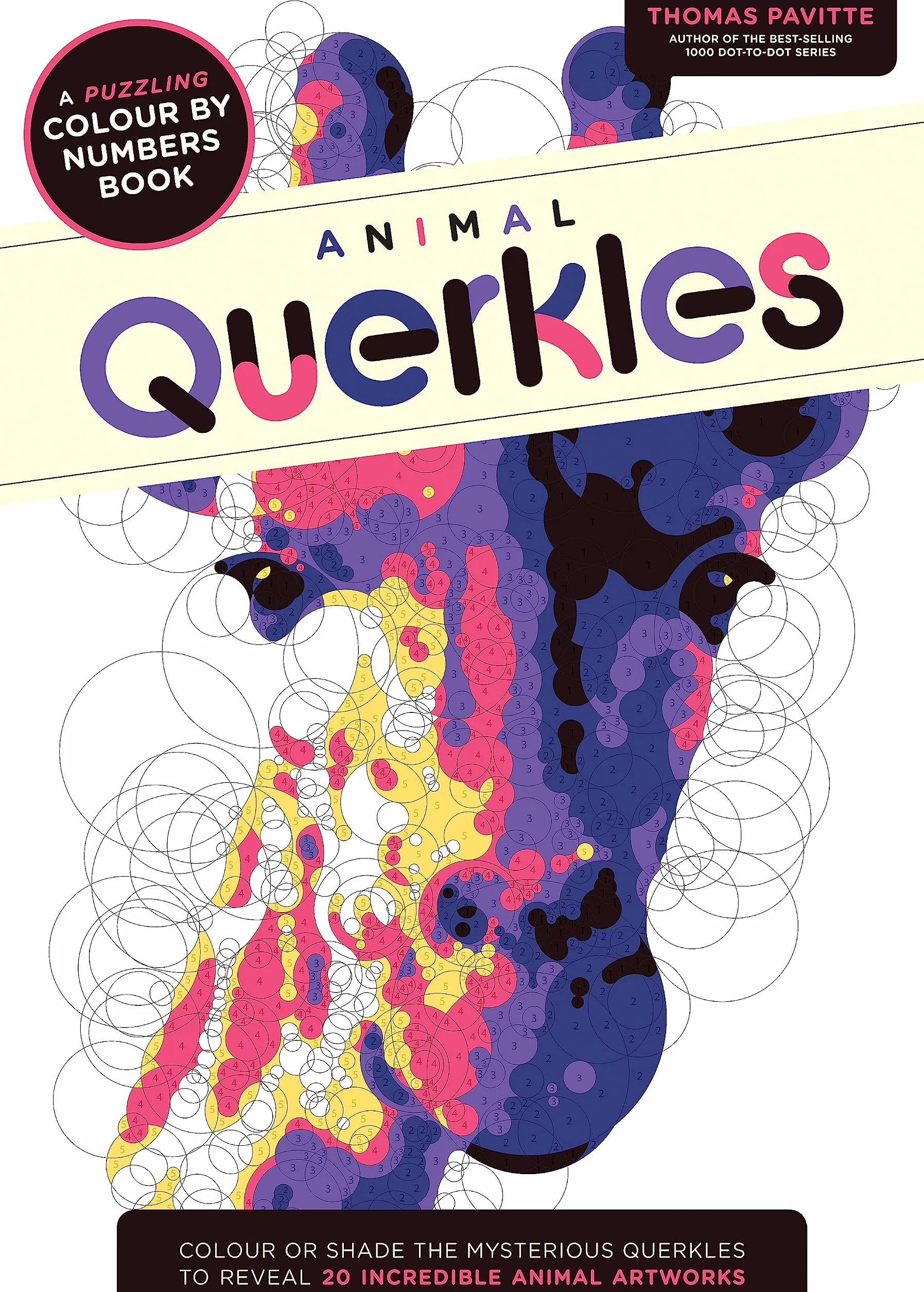 Animals: Querkles: A puzzling colour-by-numbers book