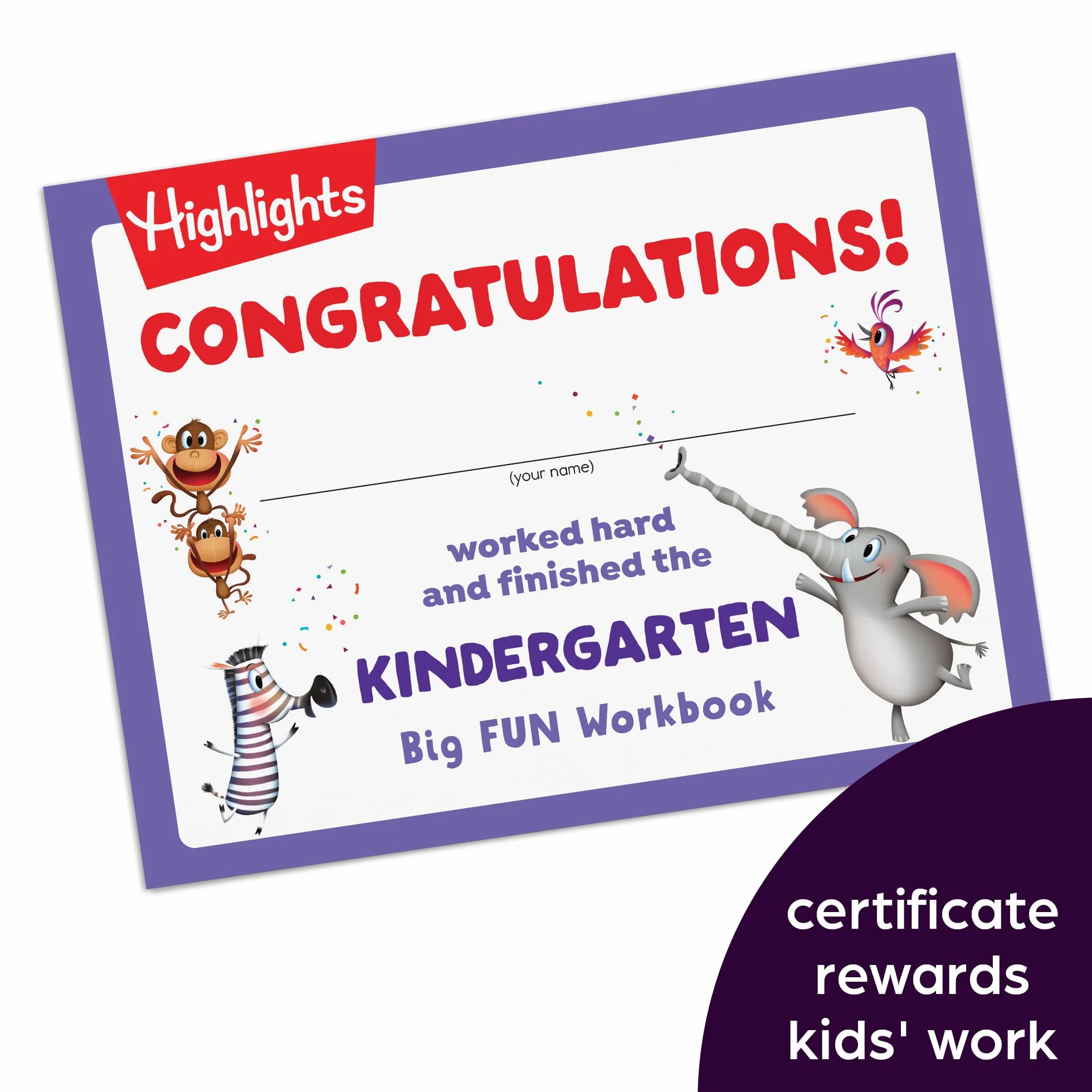 Kindergarten Big Fun Workbook: Kindergarten Workbook with Learning Activities for School Prep and Readiness, Kindergarten Activity Book for Ages 5-6