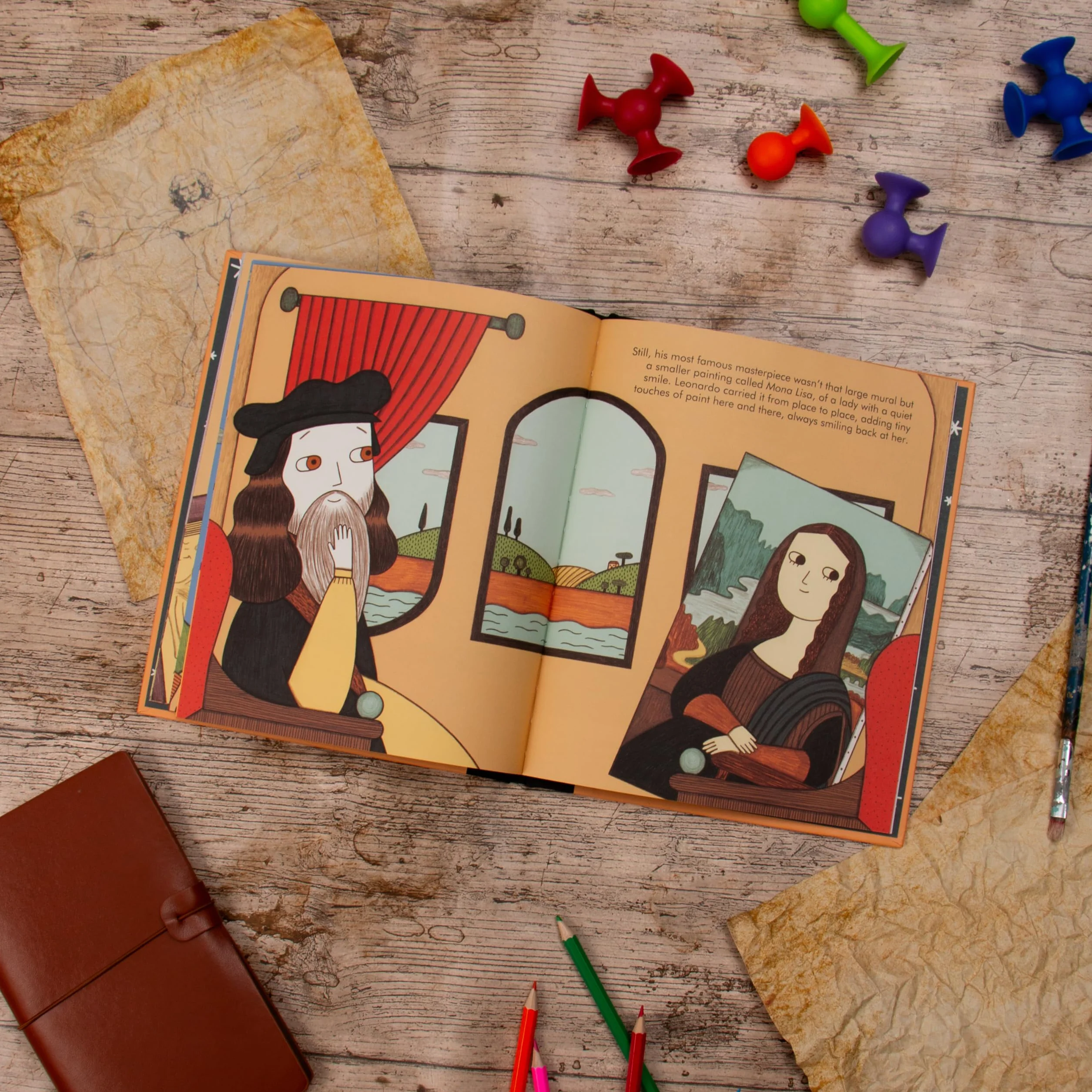 Little People Big Dreams Leonardo Da Vinci /anglais: Volume 141