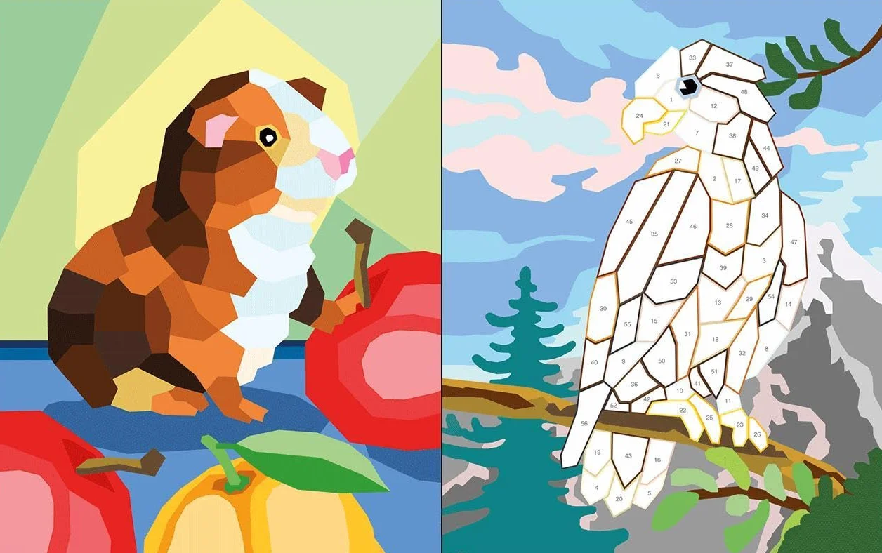 Wir stickern nach Zahlen - Tiere: Malen nach Zahlen meets Stickerspaß! - Erwecke spannende Tiere mit über 500 Stickern zum Leben - Für Kinder ab 7 Jahren: 1