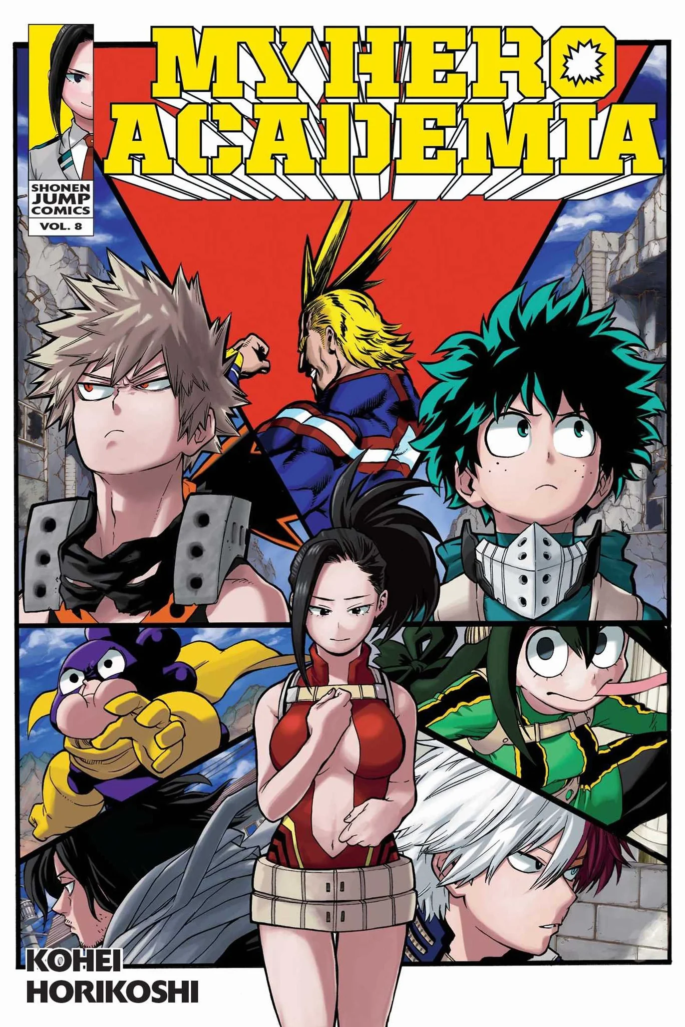 My Hero Academia, Vol. 8: Yaoyorozu Rising