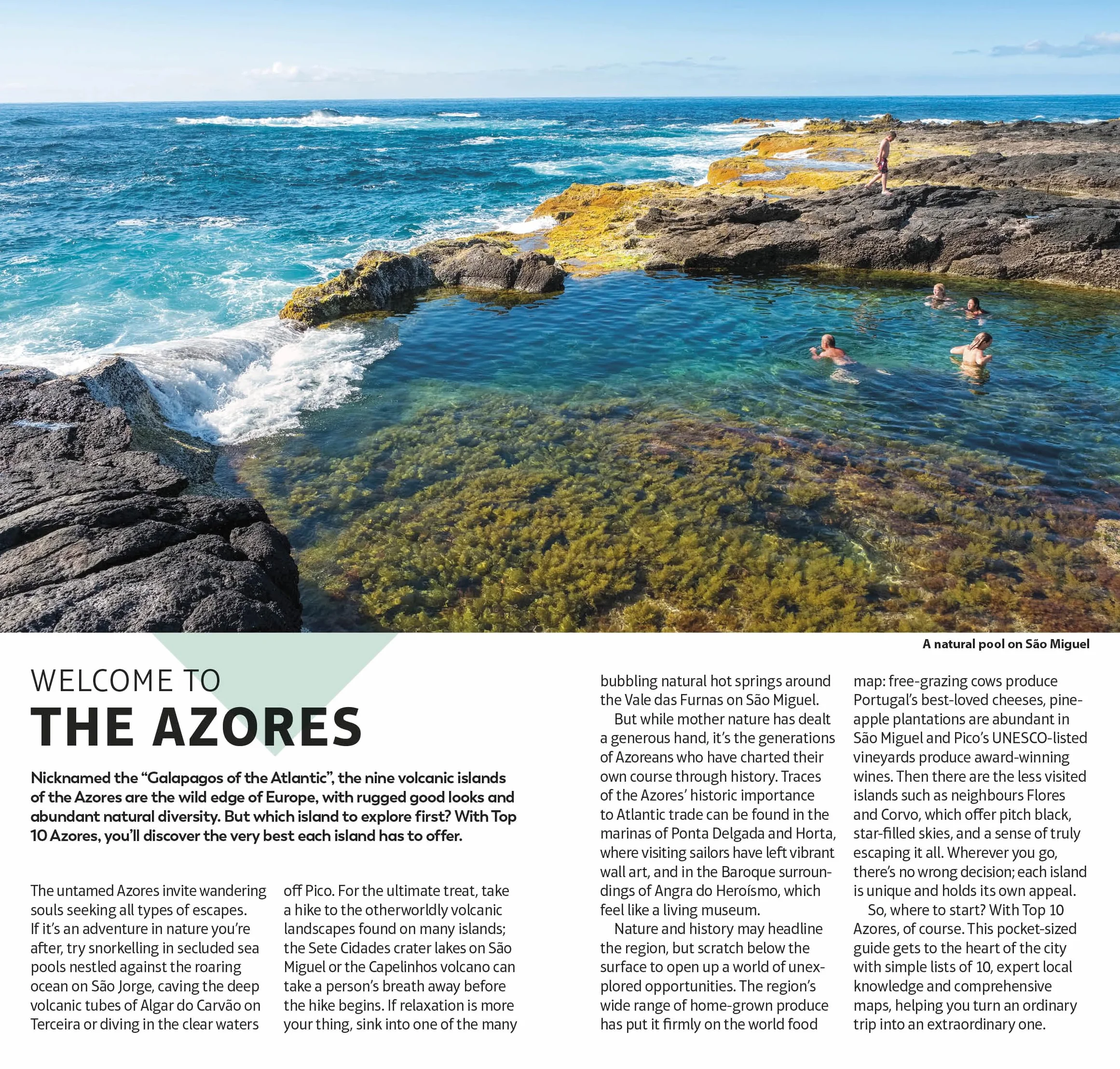 DK Eyewitness Top 10 The Azores: Top 10 lists for your perfect trip, plus an all-weather folded map