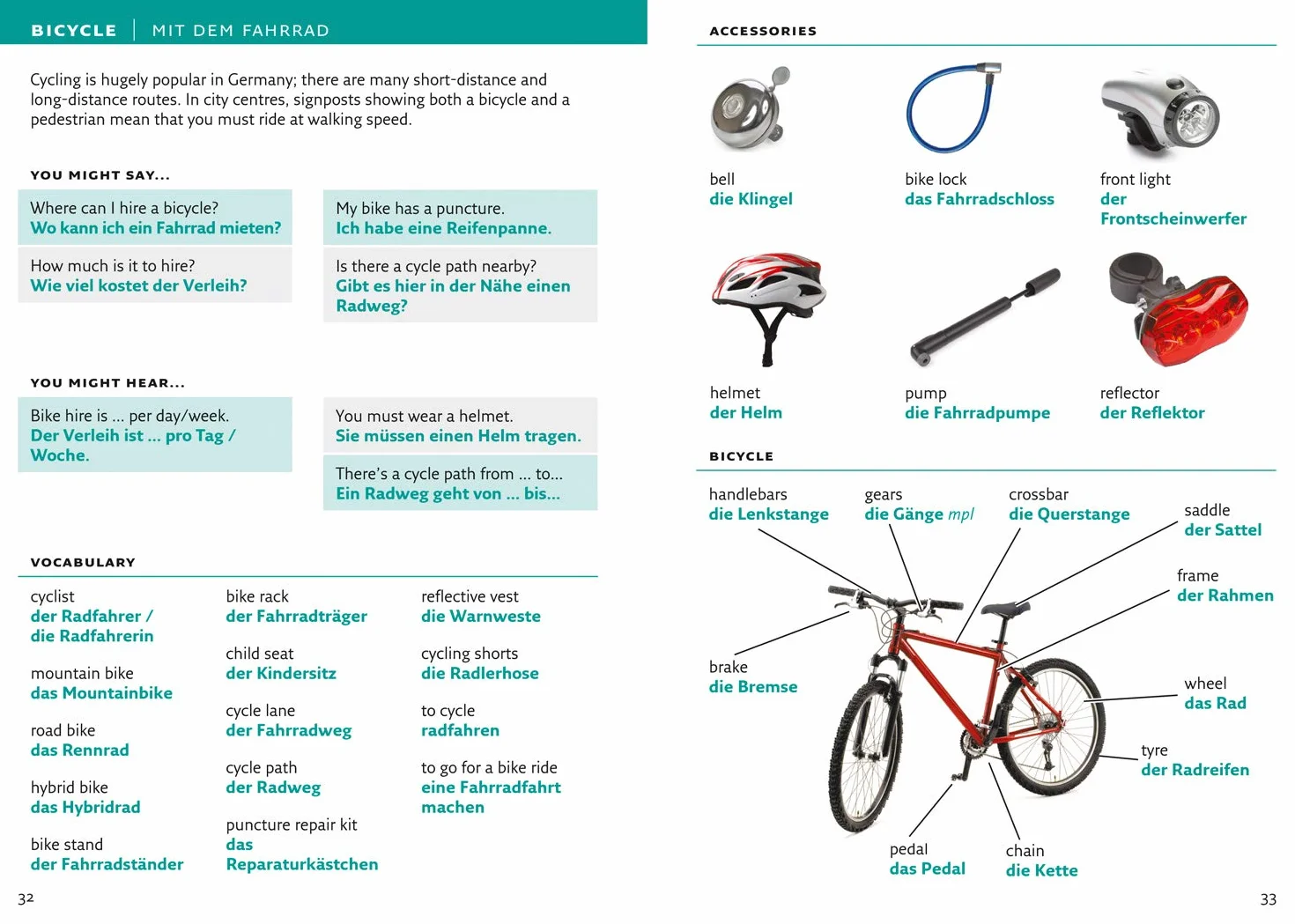 German Visual Dictionary: A photo guide to everyday words and phrases in German