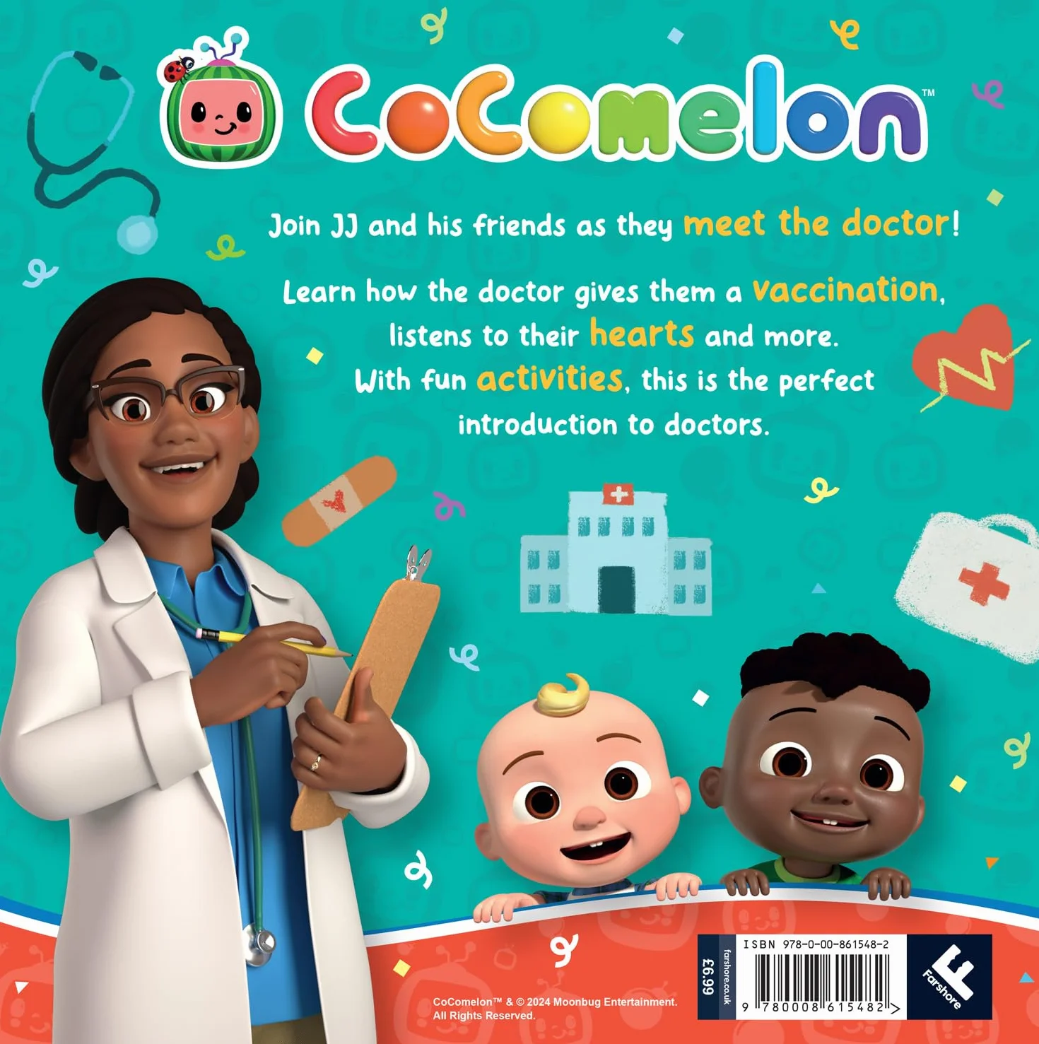 COCOMELON: LET'S MEET THE DOCTOR PICTURE BOOK: A gentle early-learning experience storybook about going to the doctor for CoComelon fans aged 2-4 years