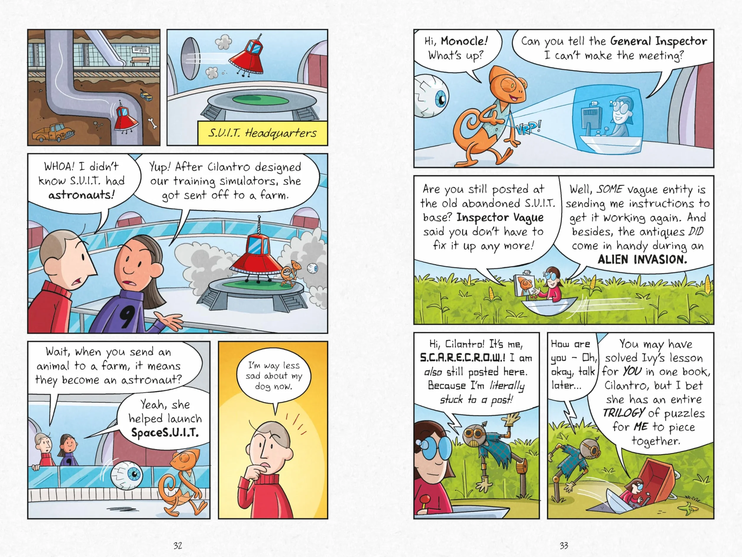 Agents of S.U.I.T.: From Badger to Worse: A Laugh-Out-Loud InvestiGators Comic Book Adventure!