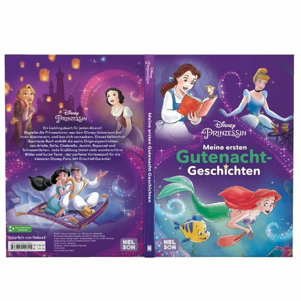 Disney Prinzessin: Meine ersten Gutenachtgeschichten: Komm mit ein eine zauberhafte Welt!