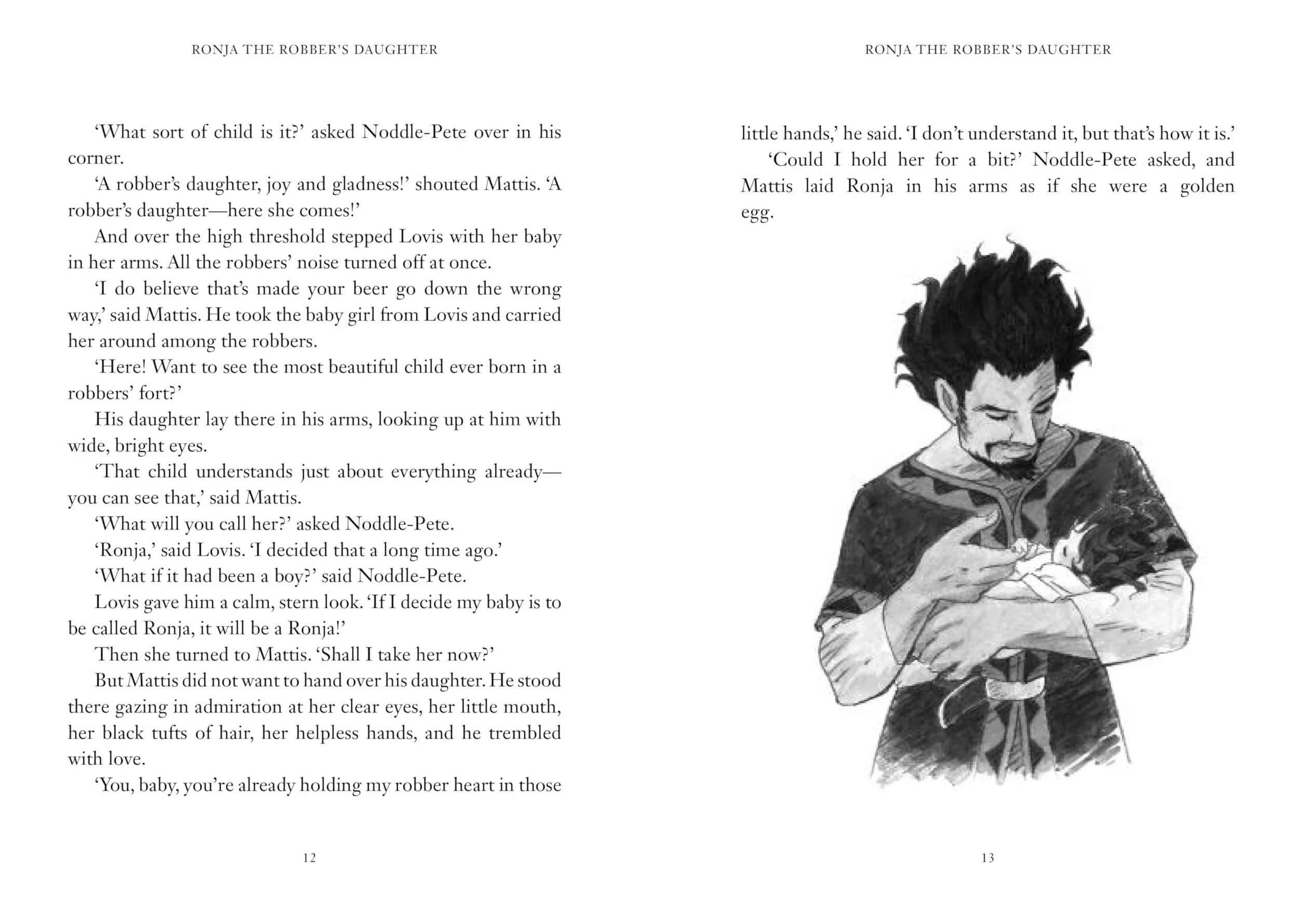 Ronja the Robber's Daughter Illustrated Edition