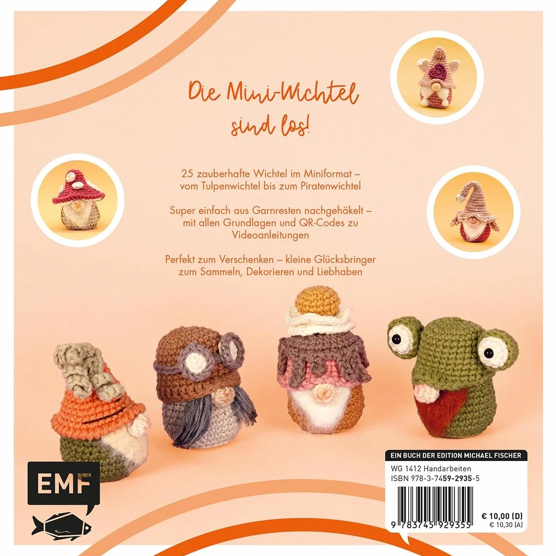Mini-Amigurumis - Süße Wichtel: 25 niedliche Freunde häkeln