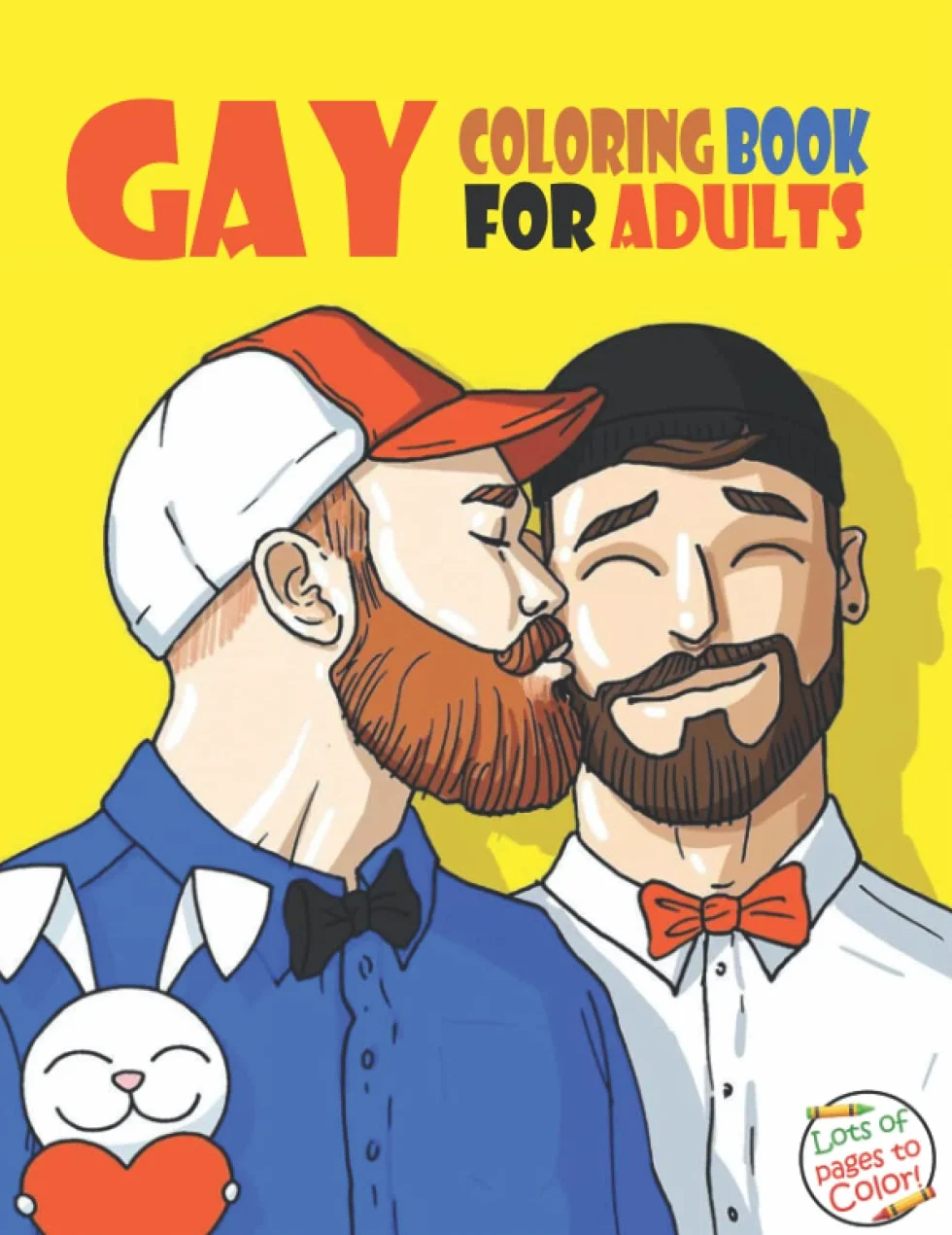 Gay Coloring Book For Adults: Adult Gay Coloring Books With 30+ Hot And Sexy Gay Coloring Pages For Relaxation And Stress Relief