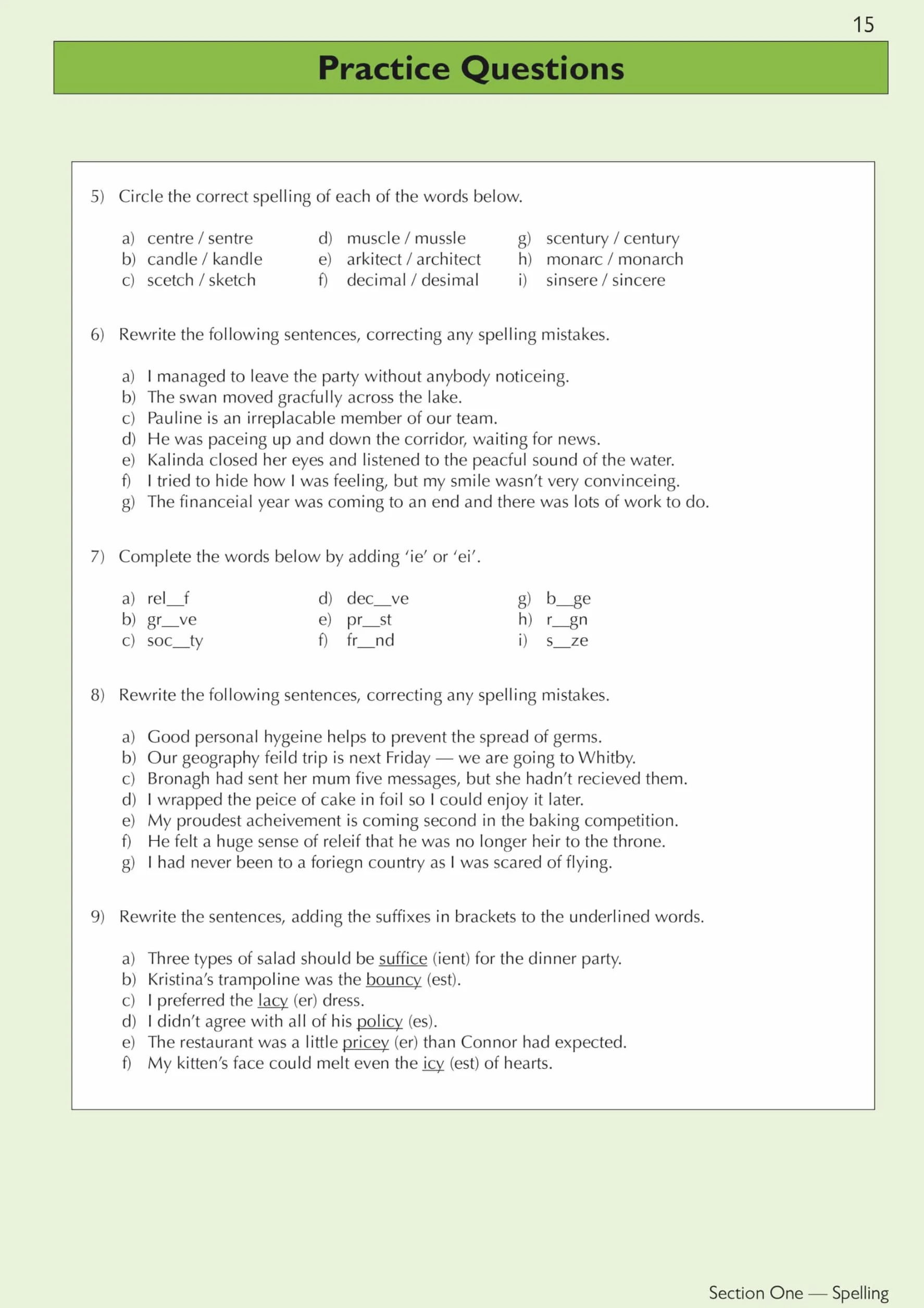 KS3 Spelling, Punctuation & Grammar Complete Revision & Practice (with Online Edition & Quizzes)
