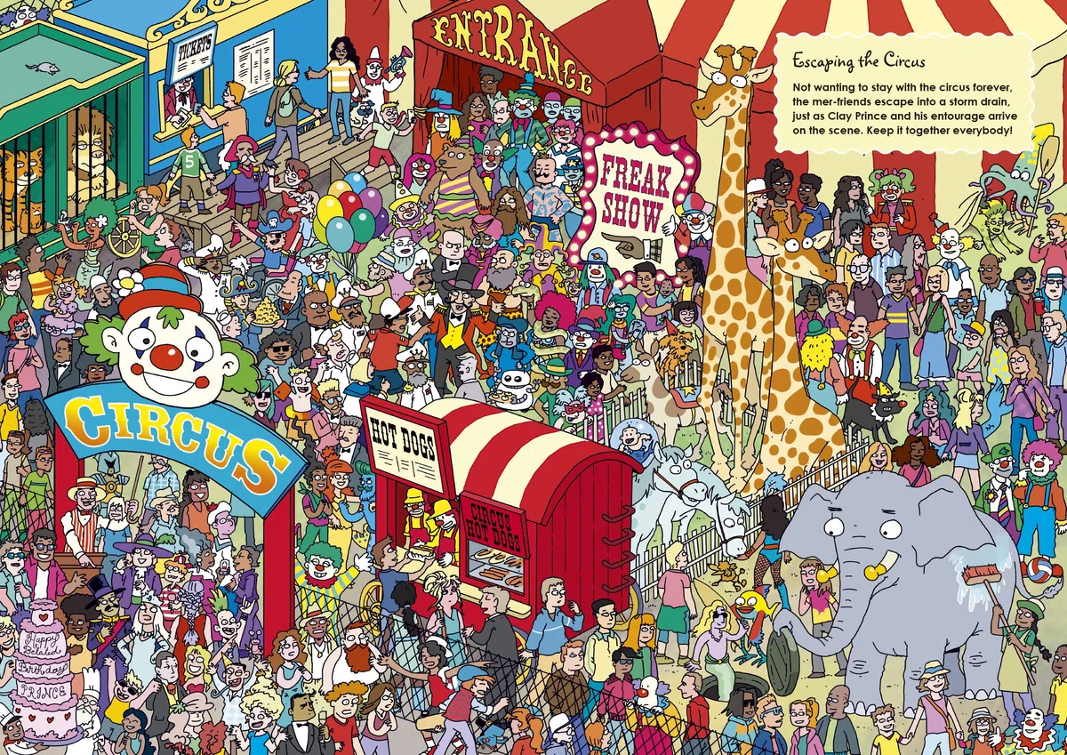 Where's the Mermaid: A Mermazing Search-And-Find Adventure