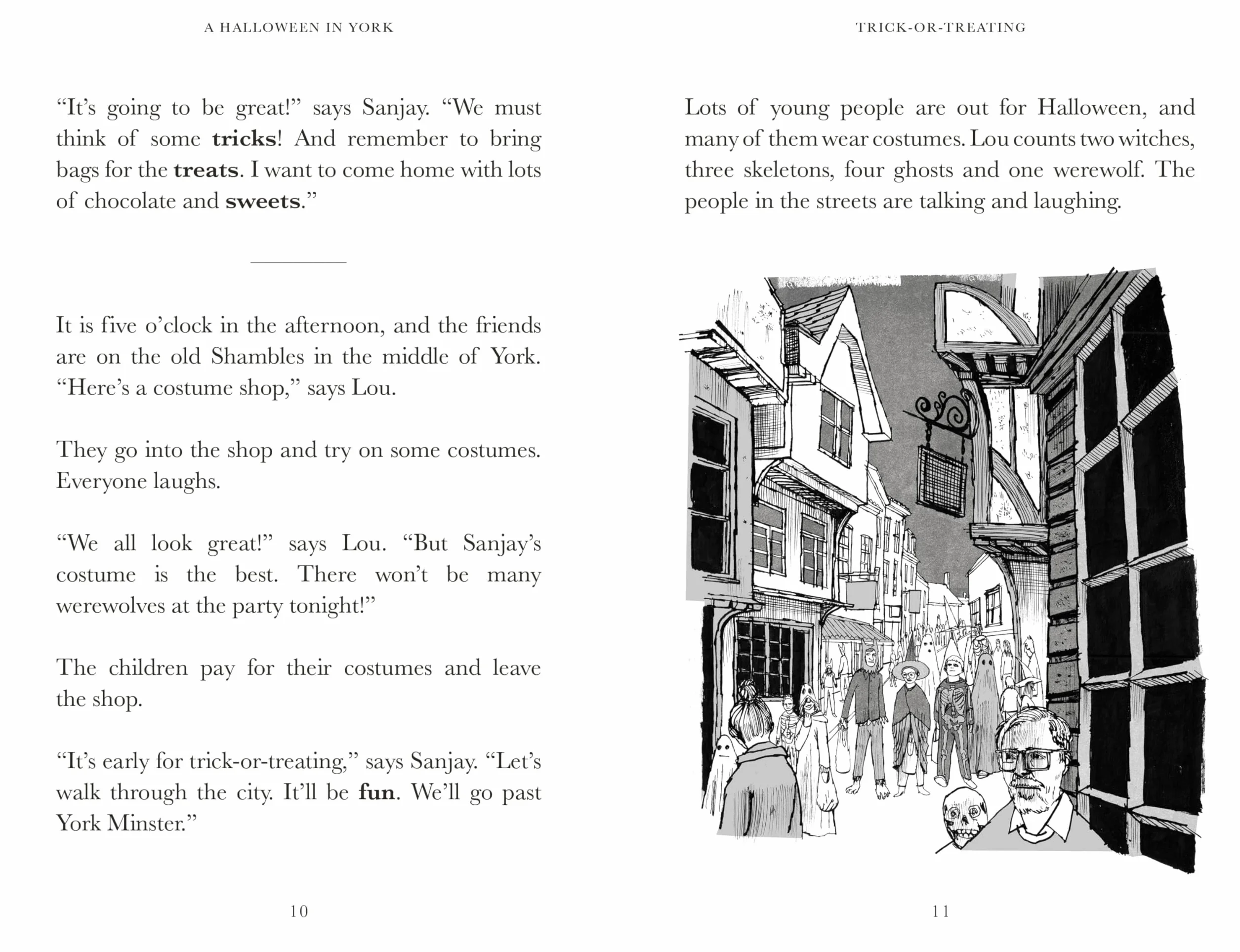 Penguin Readers Level 2: A Halloween in York (ELT Graded Reader)