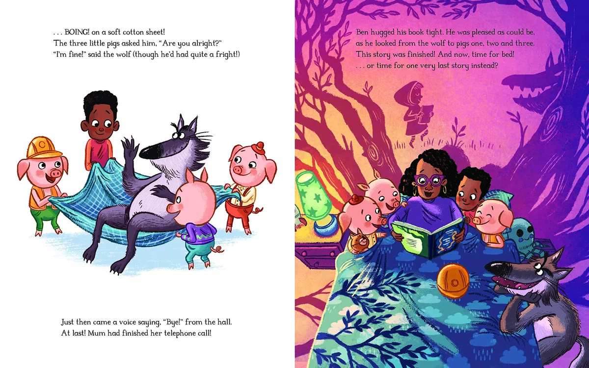 The Three Little Pigs and the Big Bad Book