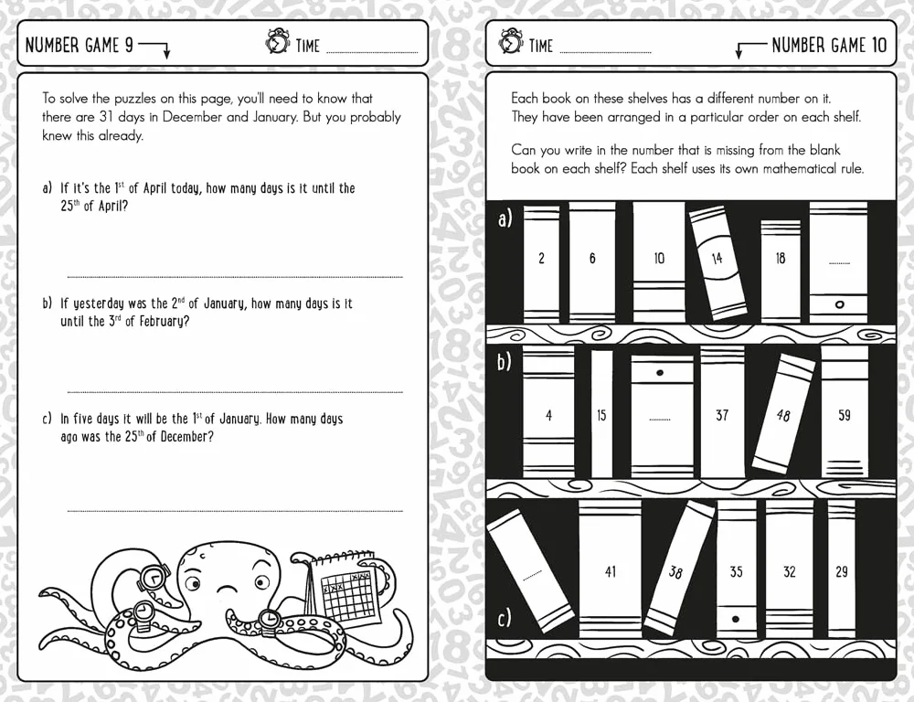 10-Minute Number Games for Clever Kids®: More than 100 puzzles to boost your brainpower