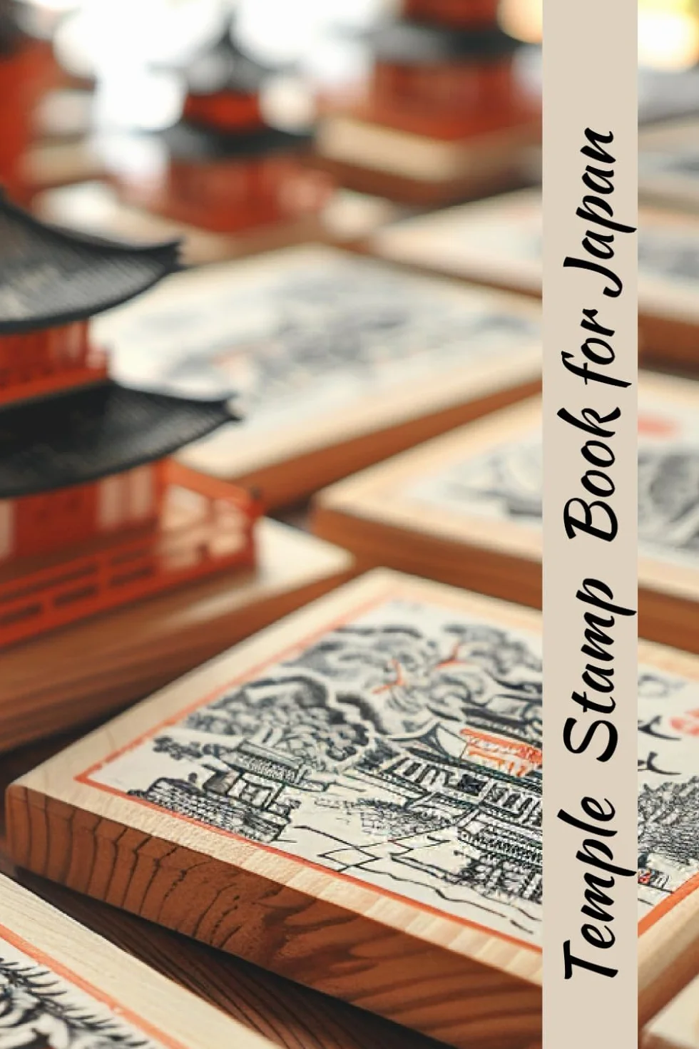 Temple Stamp Book For Japan: Eki Stamp Collecting Notebook