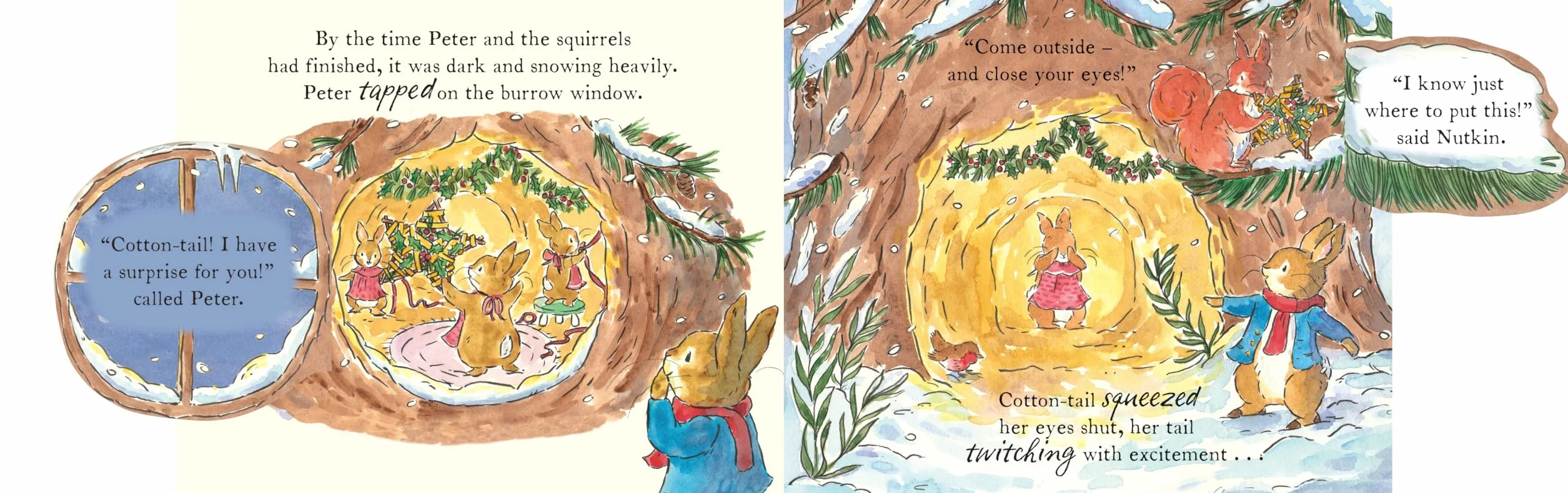 The World of Peter Rabbit: Cotton-tail's Christmas Tree: A new lift-the-flap board book