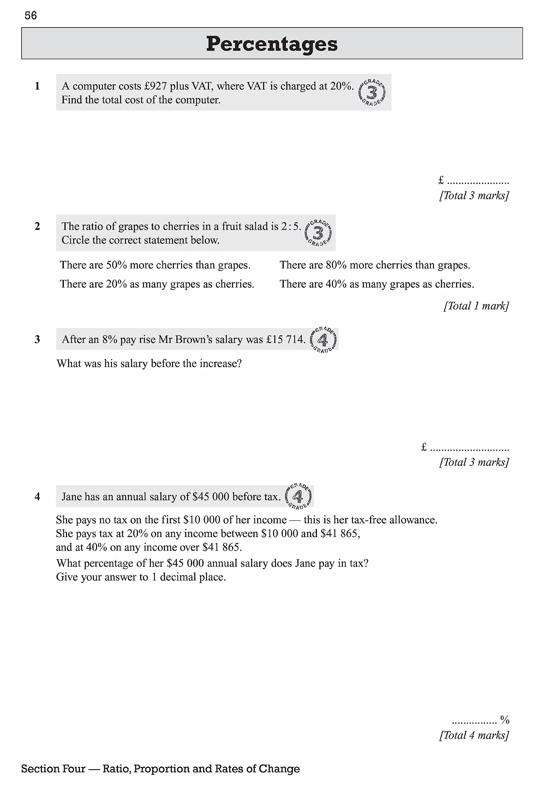 GCSE Maths Edexcel Exam Practice Workbook: Higher - includes Video Solutions and Answers