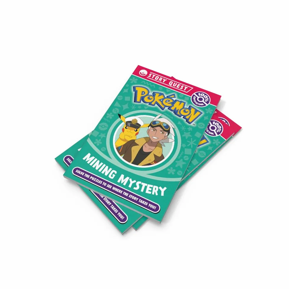 Pokémon Story Quest: Mining Mystery: An new official Pokémon children’s illustrated character chapter book with puzzles for kids aged 6, 7, 8, 9 & 10!