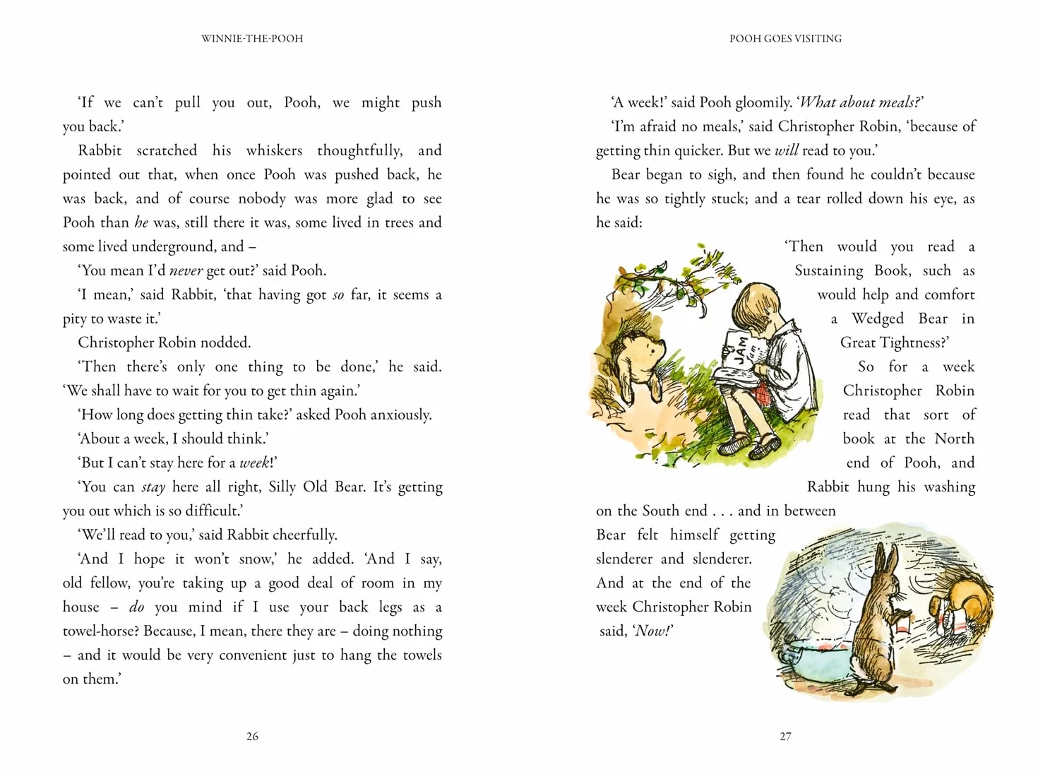 Winnie-the-Pooh: Official NEW collectable edition of definitive, original illustrated Pooh stories from Milne and Shepard