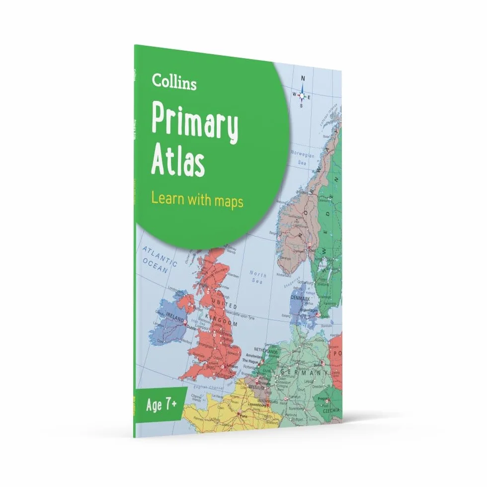Collins Primary Atlas: Ideal for learning at school and at home