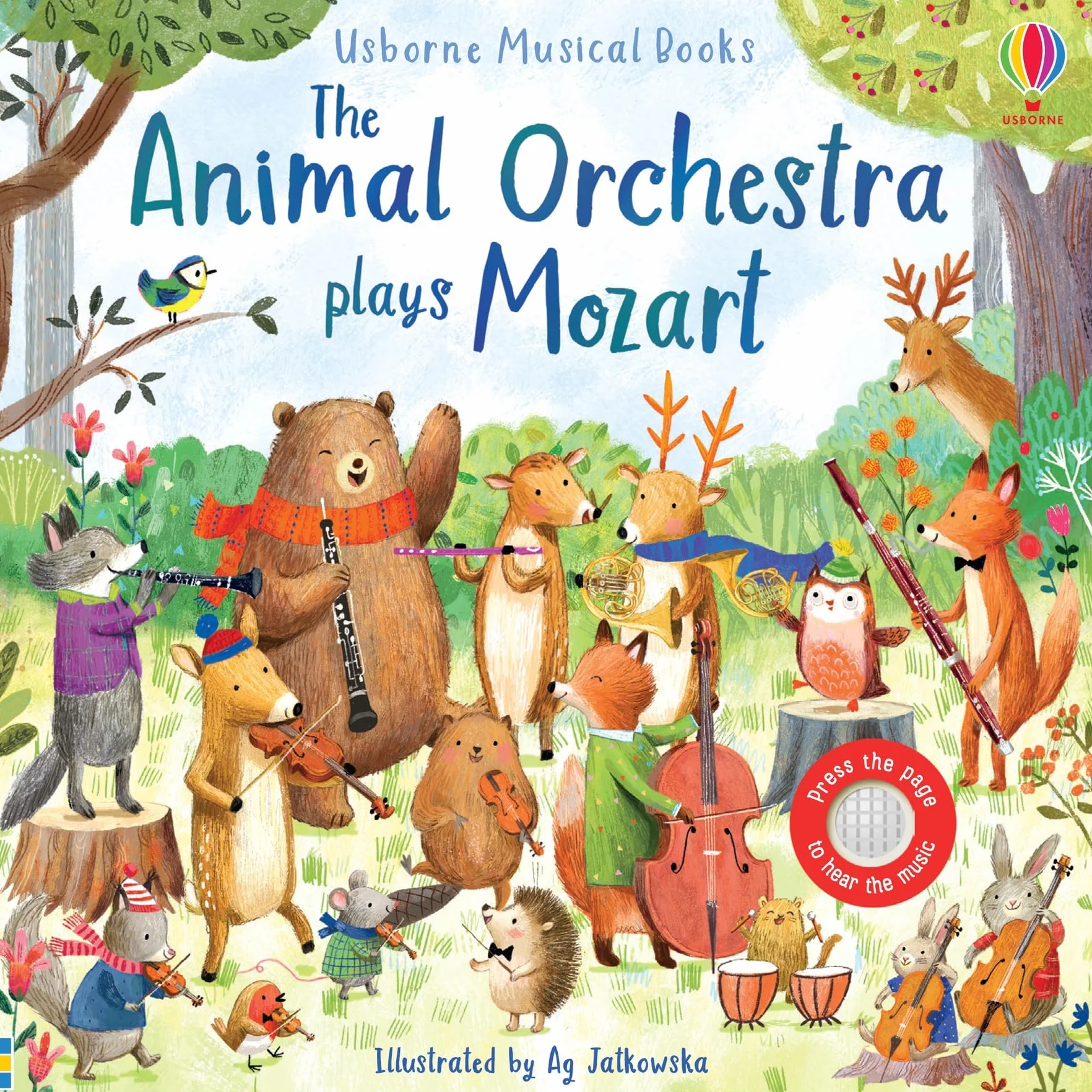 The Animal Orchestra Plays Mozart (Usborne Sound Books): 1: Edition en anglais (Musical Books)