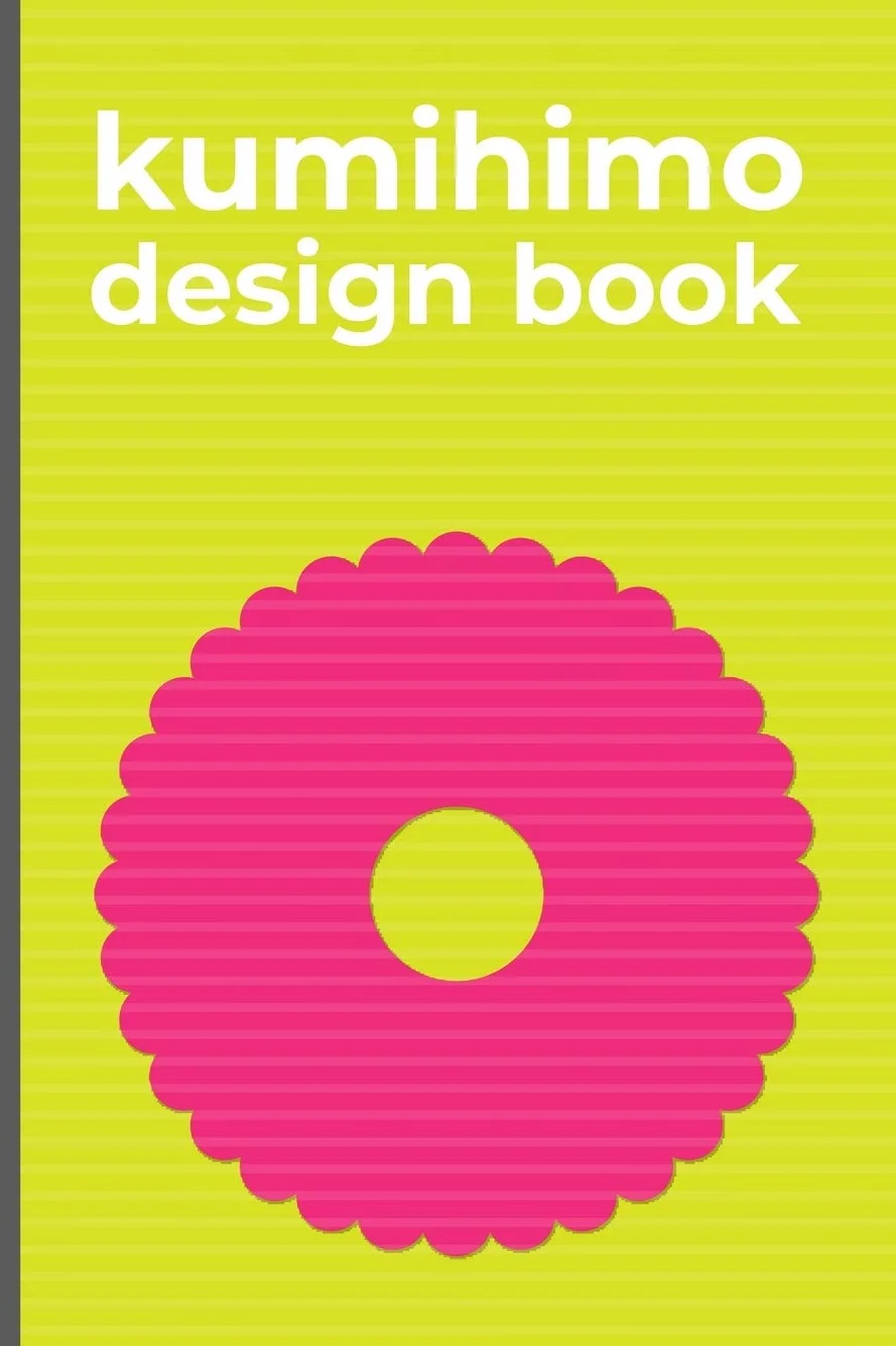 Kumihimo Design Book: Note and sketch your own kumihimo designs in this braid pattern sketchbook. Use the round kumihimo template on each page to ... this designer's notebook. Round kumihimo.