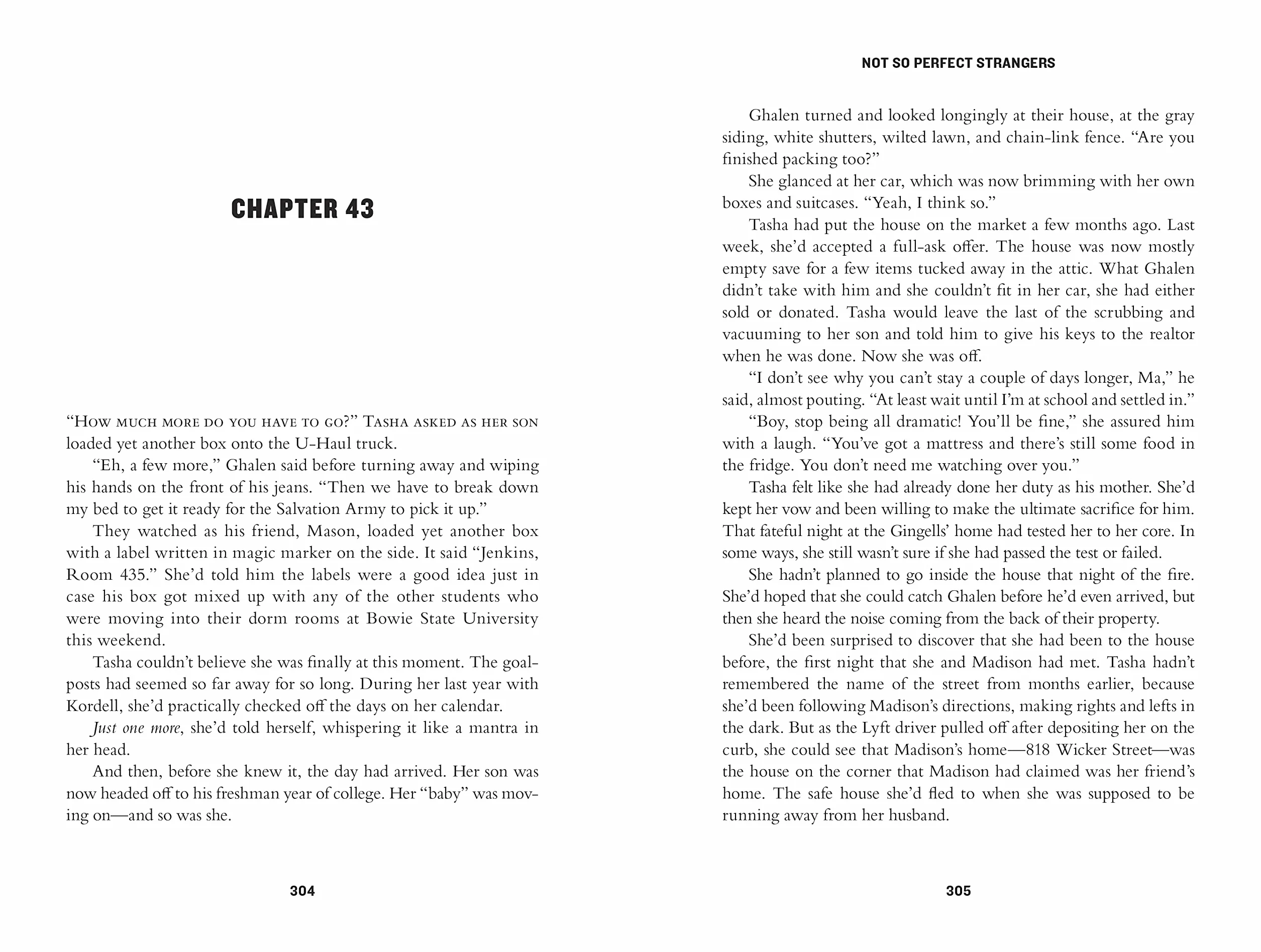 Not So Perfect Strangers: A Thriller