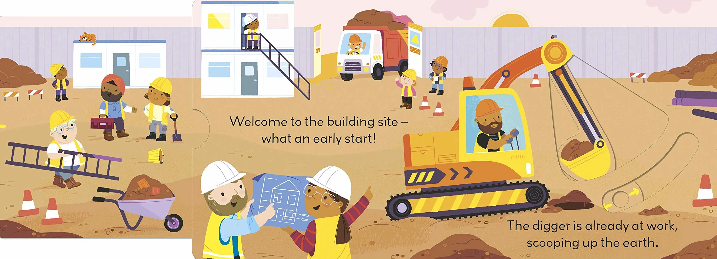 Little World Building Site: A push-and-pull adventure