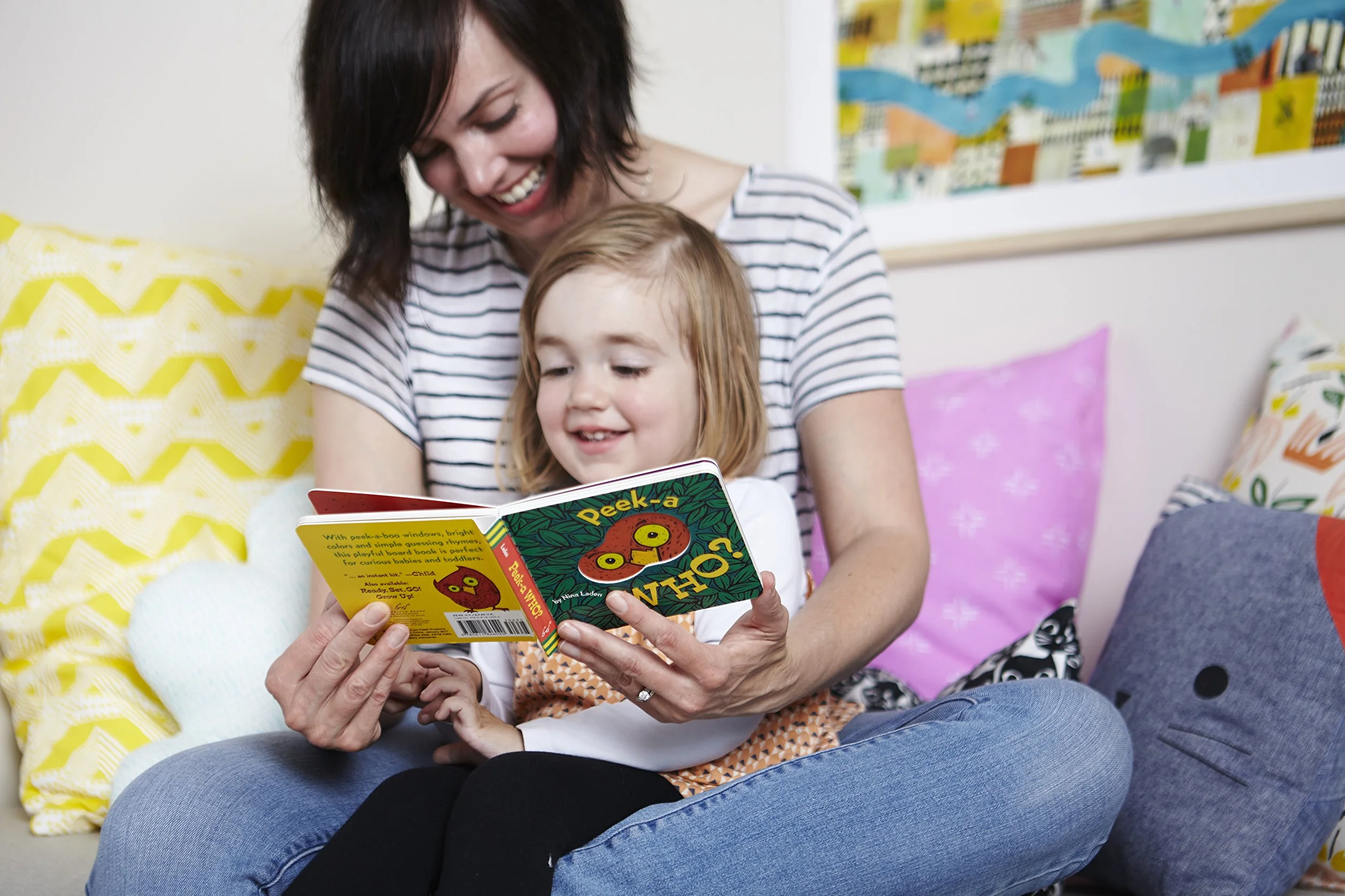 Peek-A Who?: Board Book