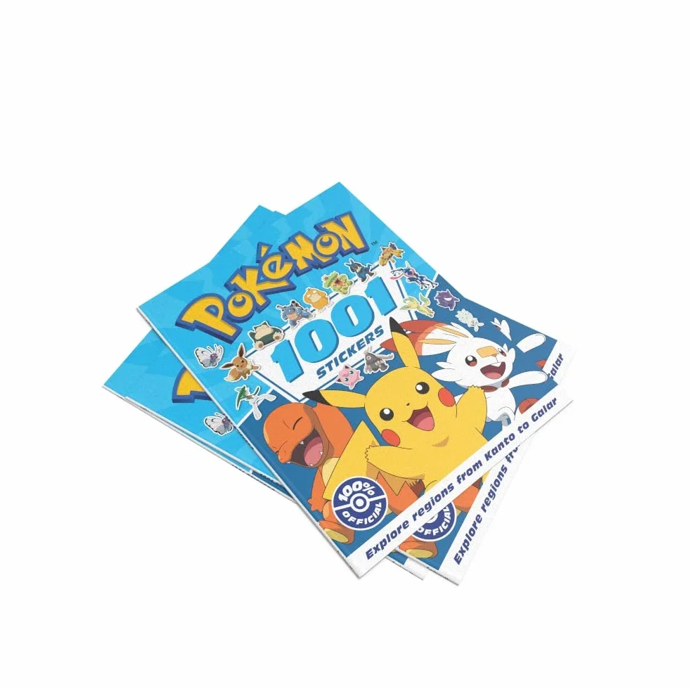 Pokemon: 1001 Stickers: The ultimate sticker book for Pokémon fans.