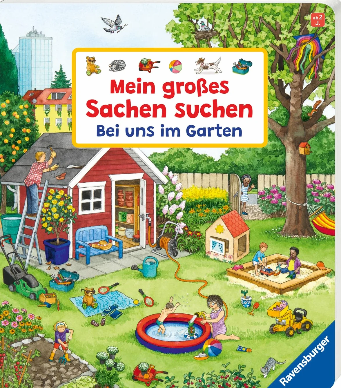 Mein großes Sachen suchen: Bei uns im Garten