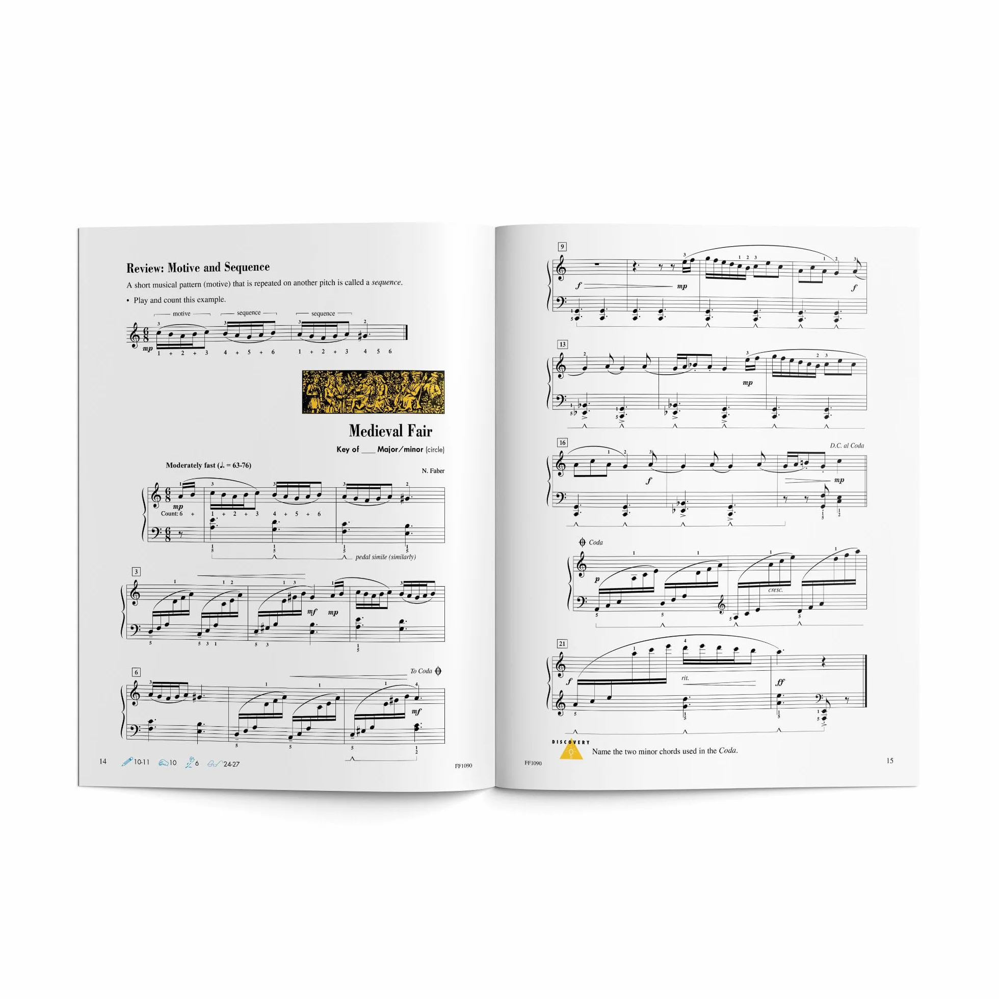 Nancy & randall faber : piano adventures lesson book vol. 4 - 2nd edition