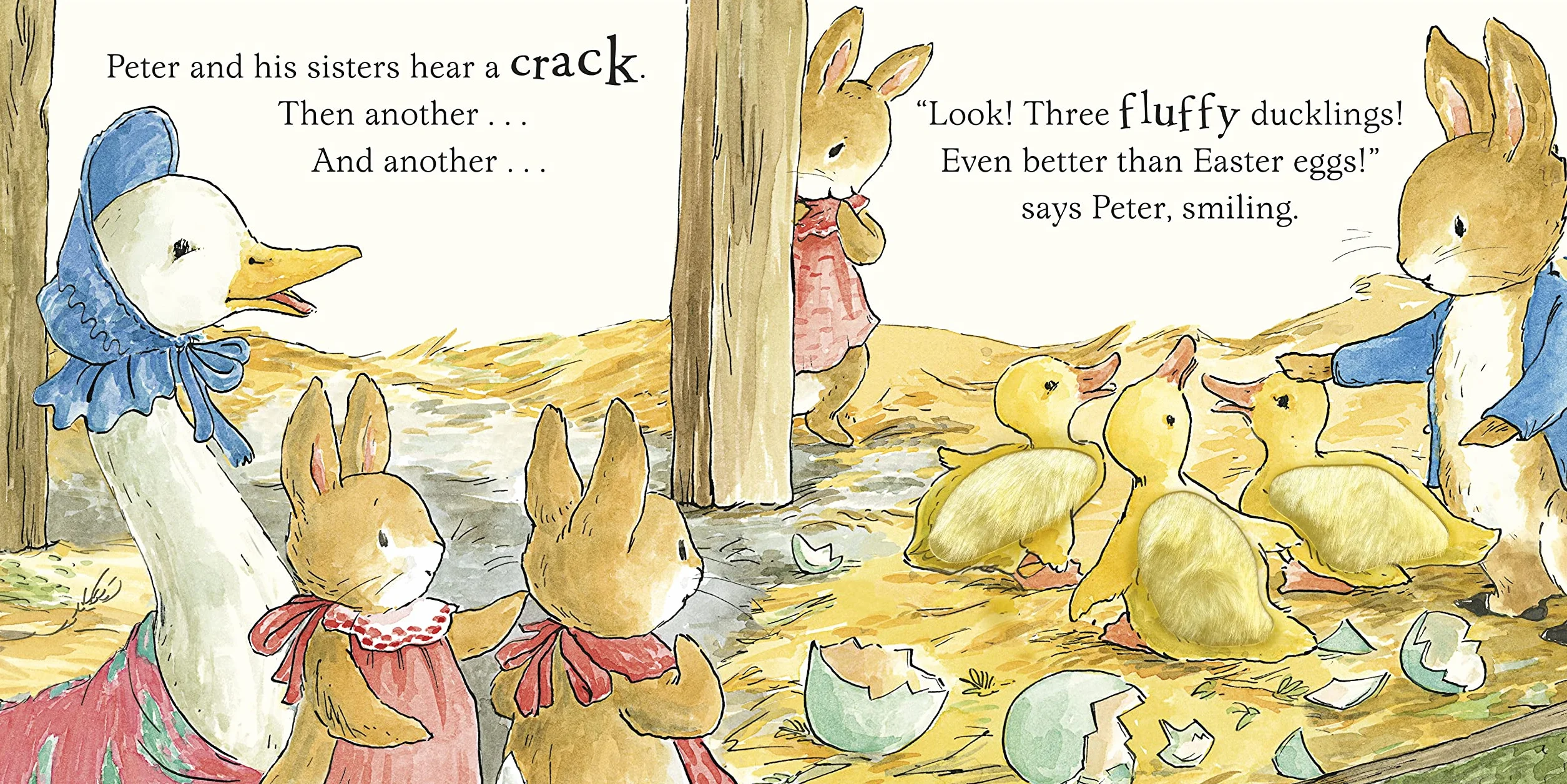 Peter Rabbit A Fluffy Easter Tale: A touch-and-feel book